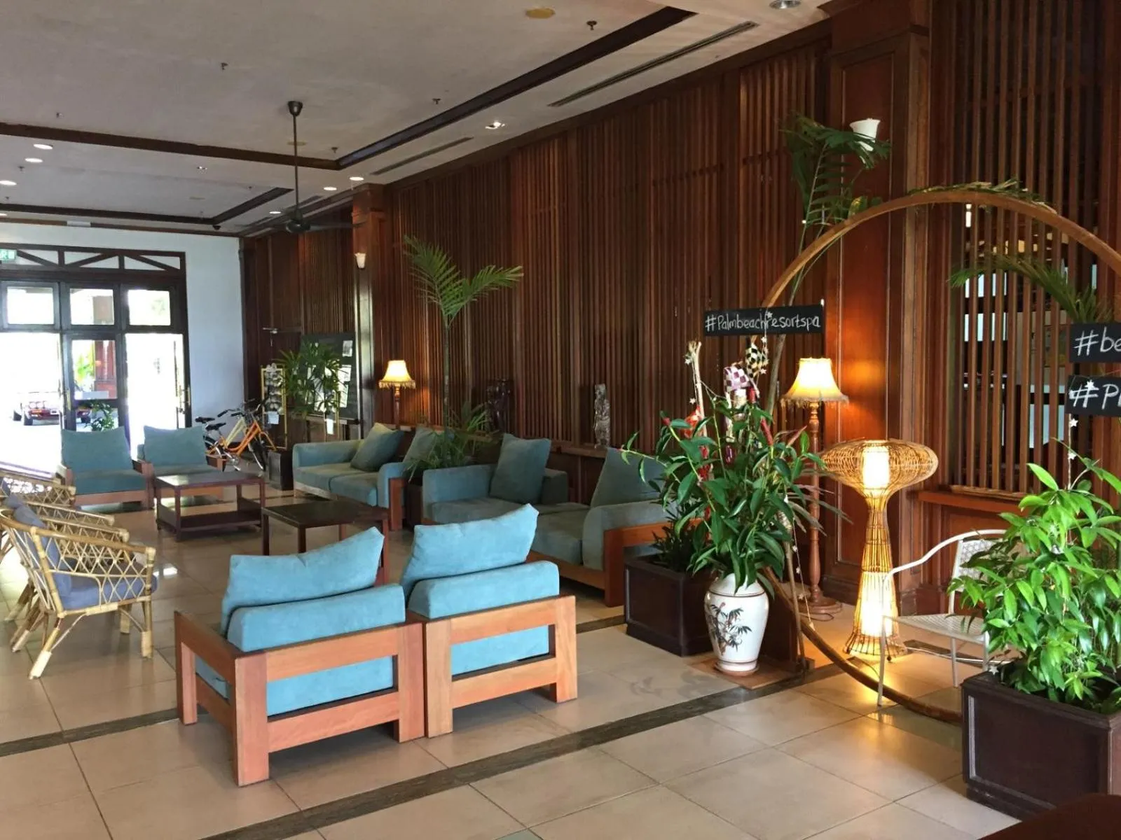 Lobby or reception in Palm Beach Resort & SPA