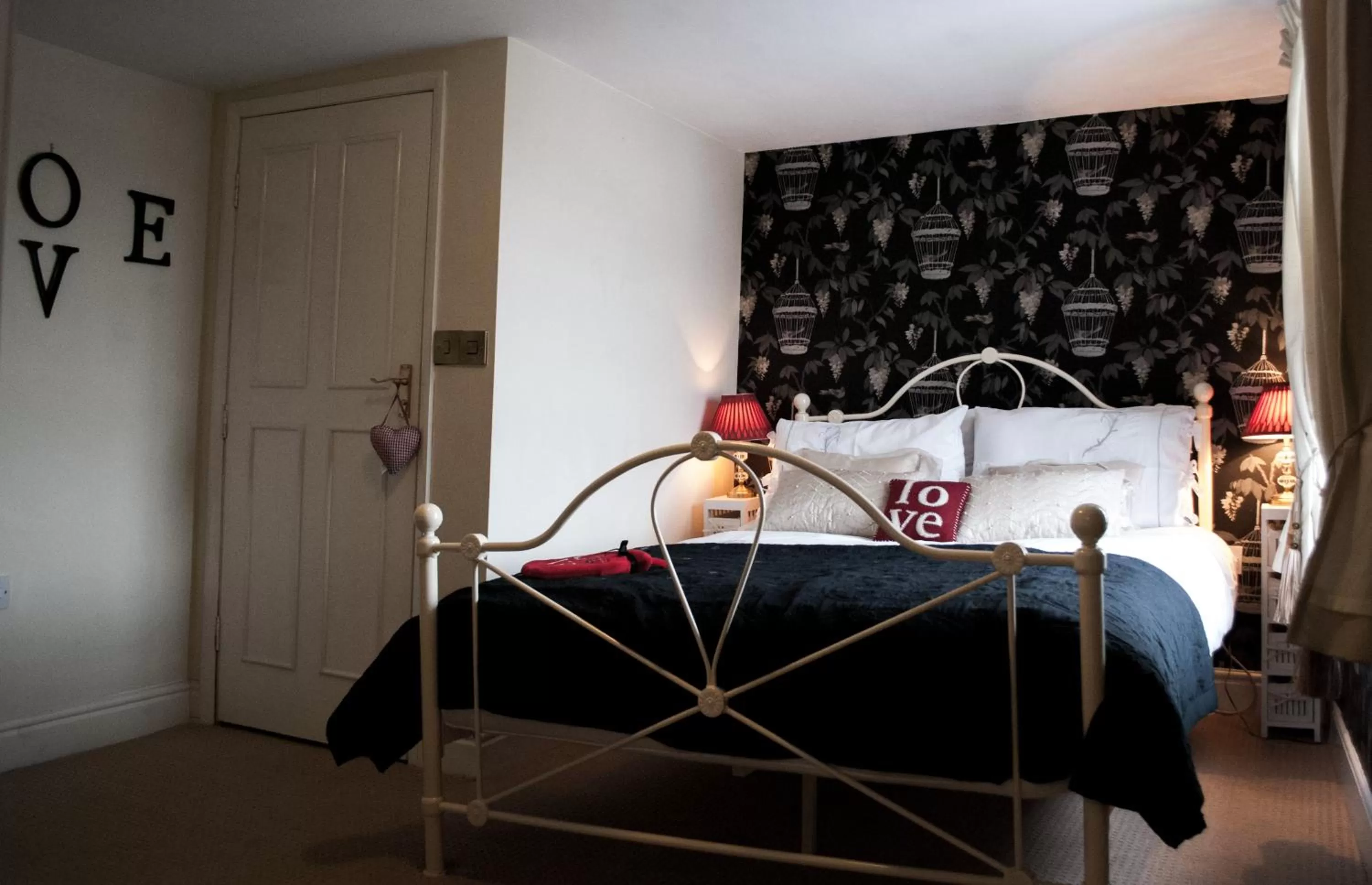 Bed in The Castle House