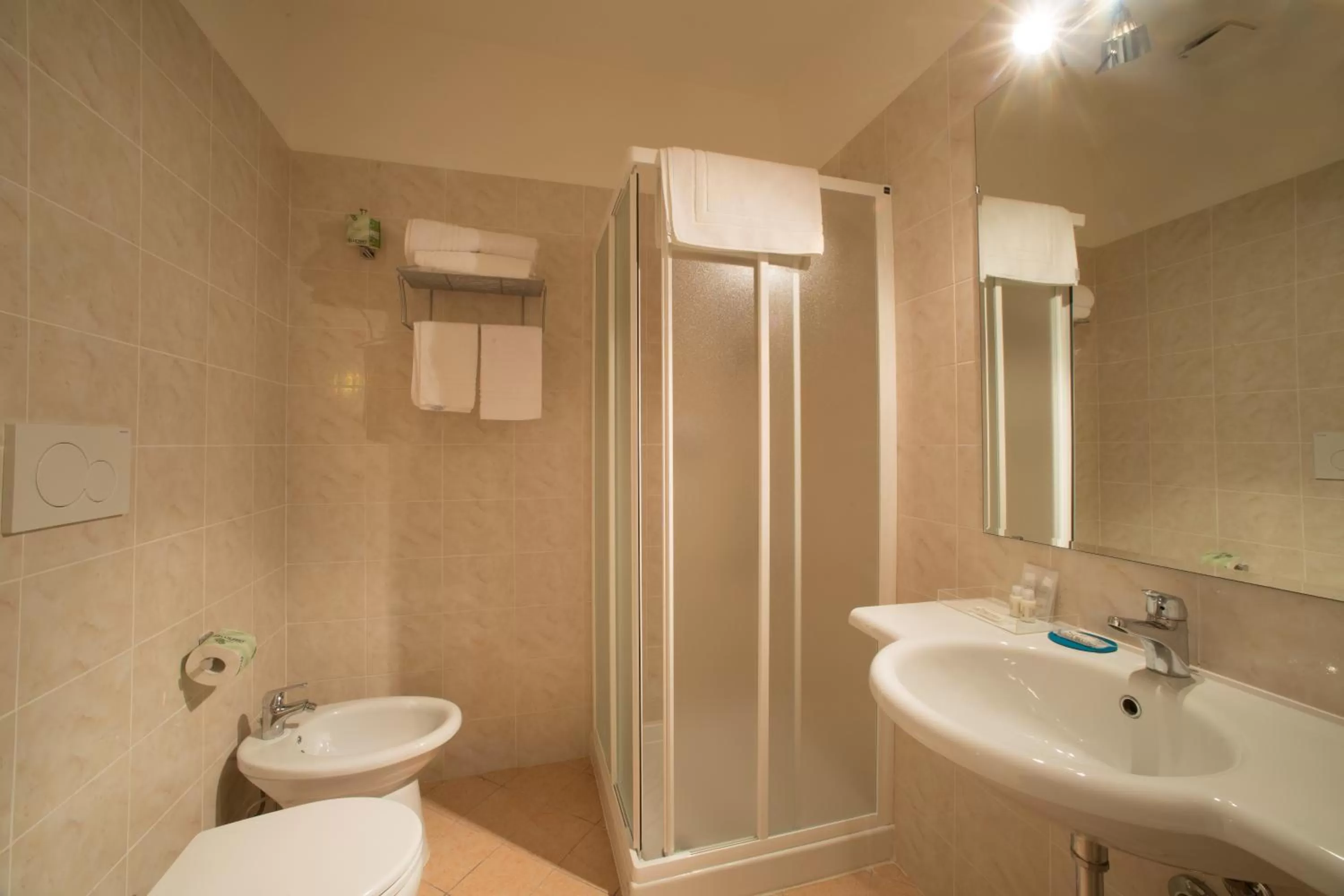 Bathroom in Locanda Orchidea