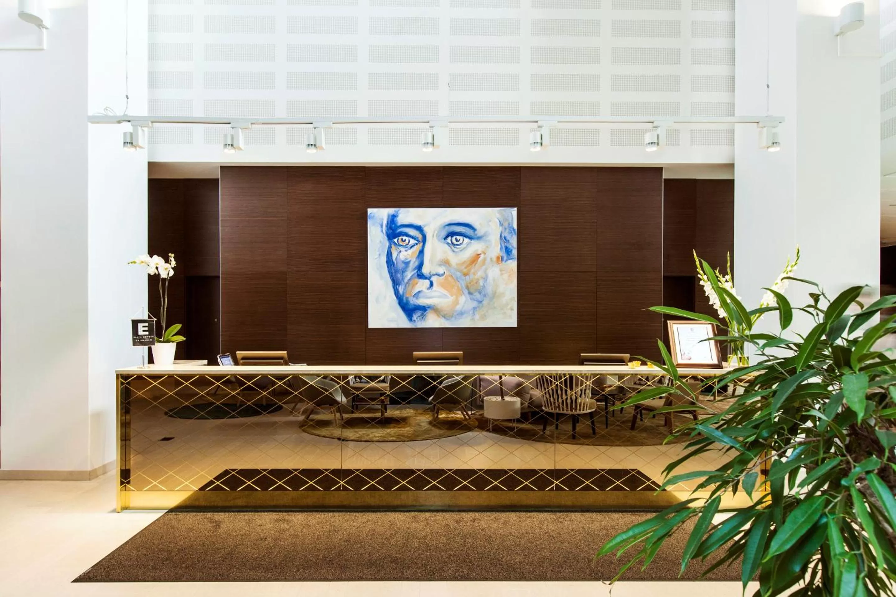 Lobby or reception in Elite Hotel Ideon, Lund