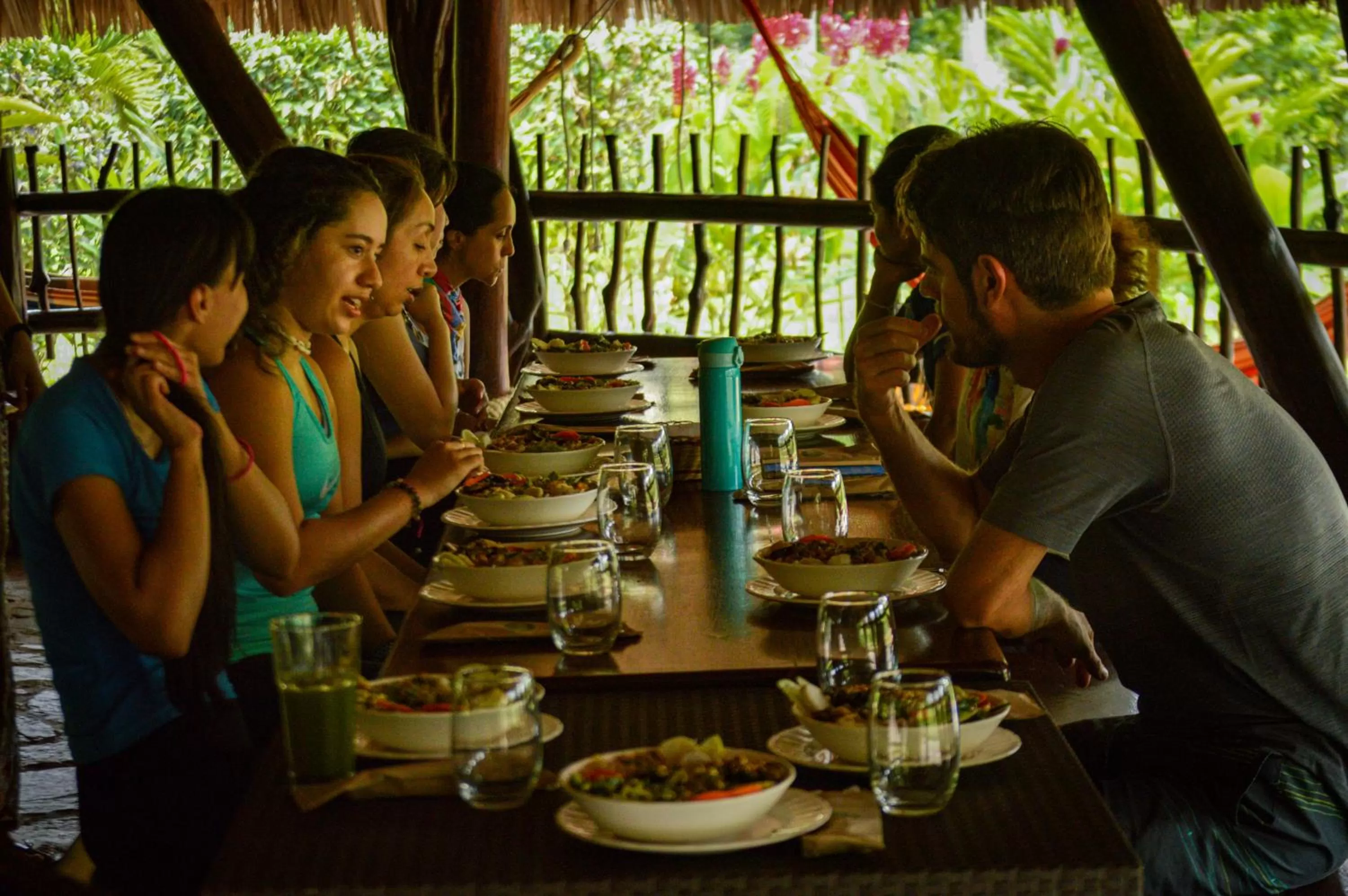 Restaurant/places to eat in Ecolodge Cosmogénesis