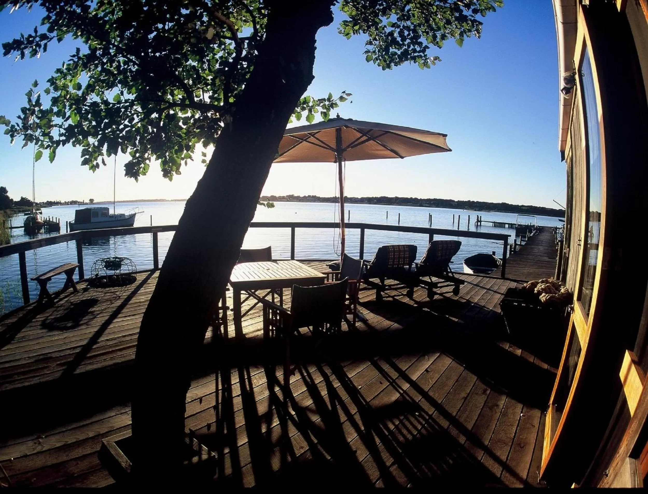 Balcony/Terrace in Boathouse - Birks River Retreat