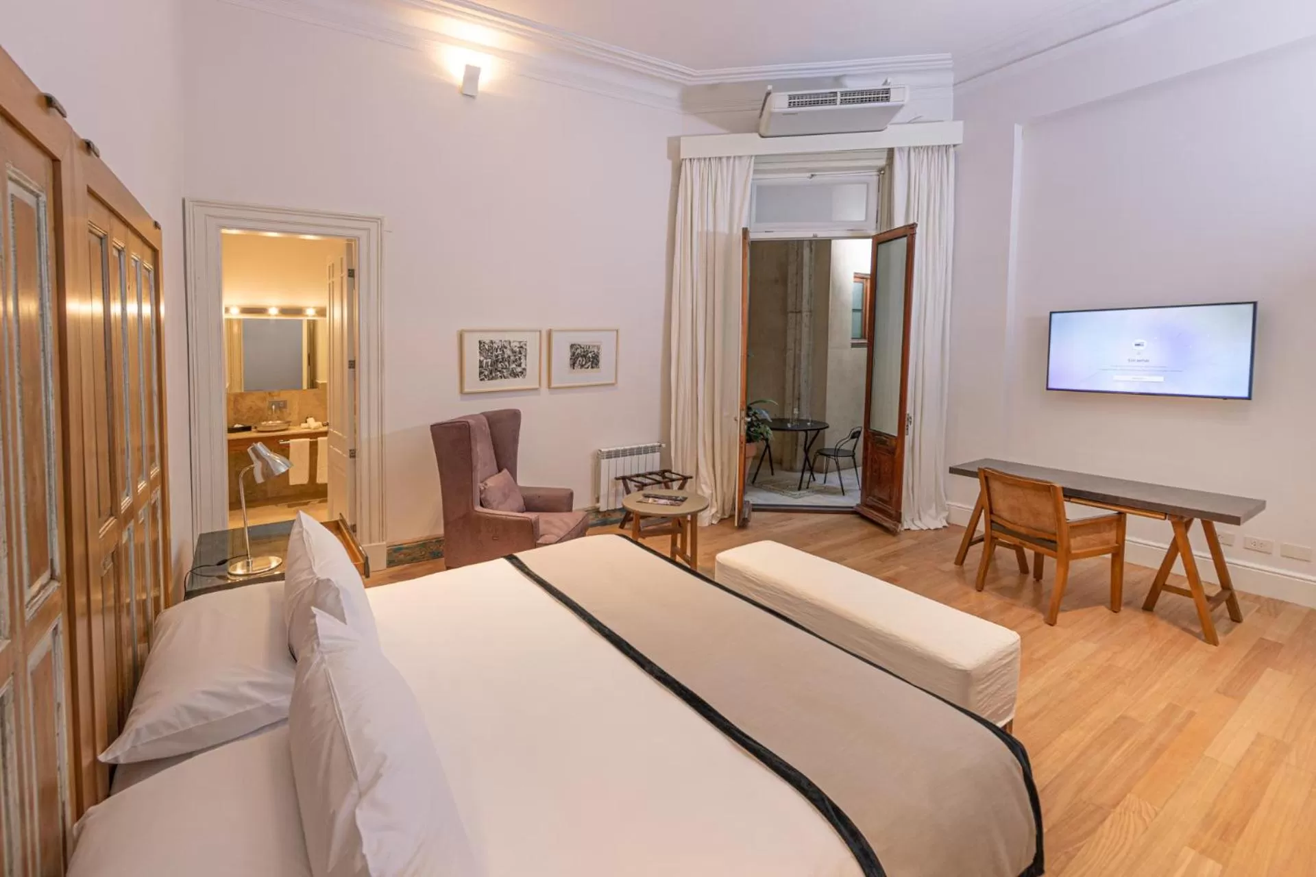 Bed in Cassa Lepage Art Hotel Buenos Aires