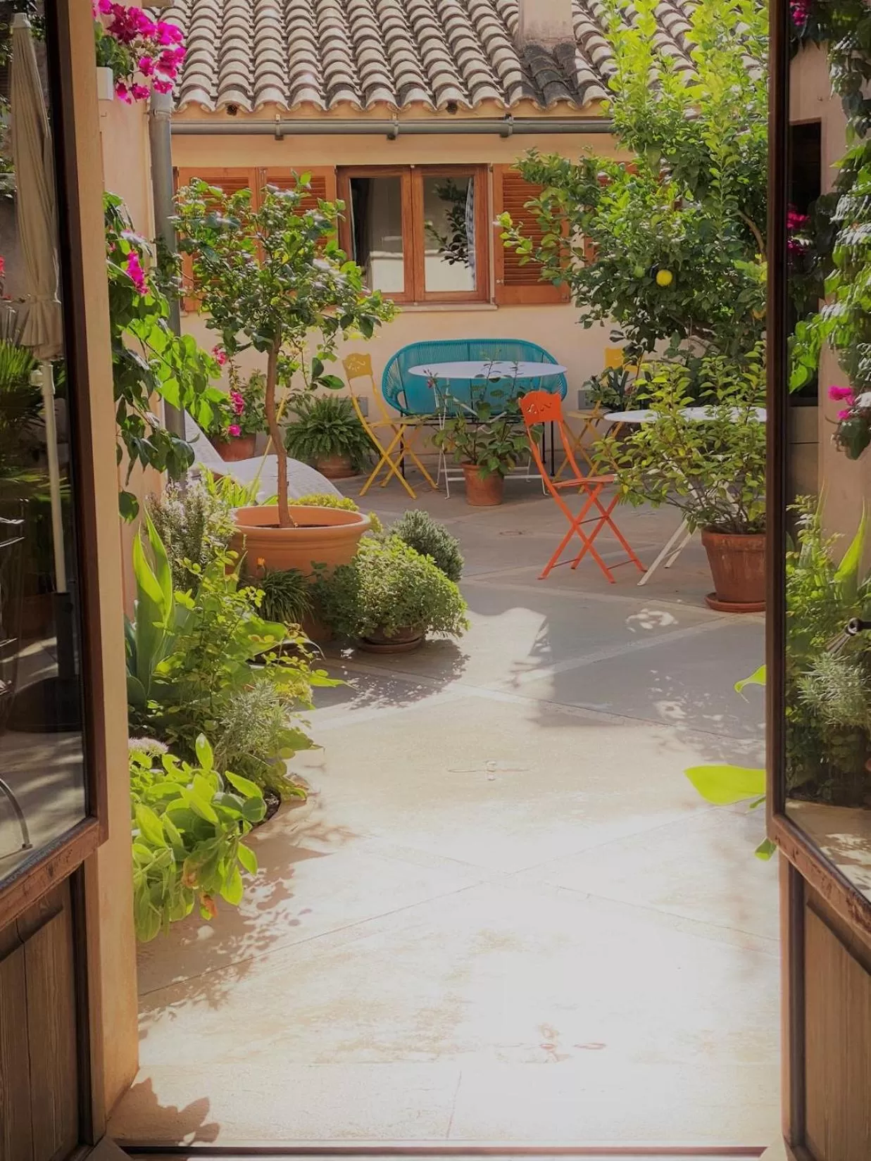 Patio in Vista de la Vila - Turismo de interior.