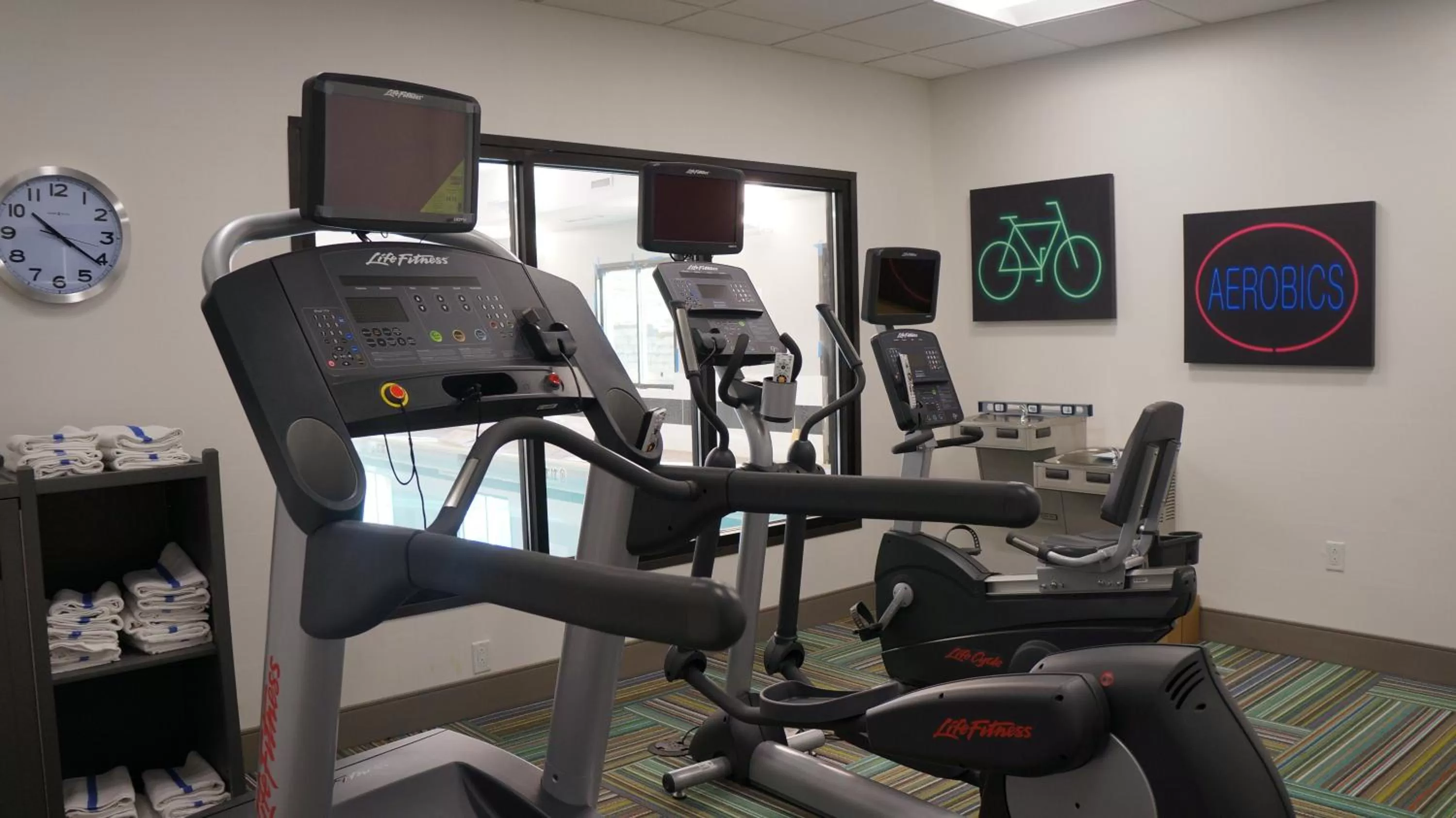 Fitness centre/facilities in Holiday Inn Express & Suites Shippensburg by IHG