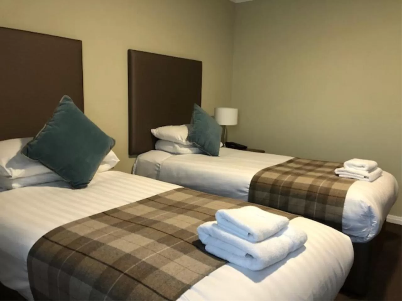 Bed in King Robert Hotel