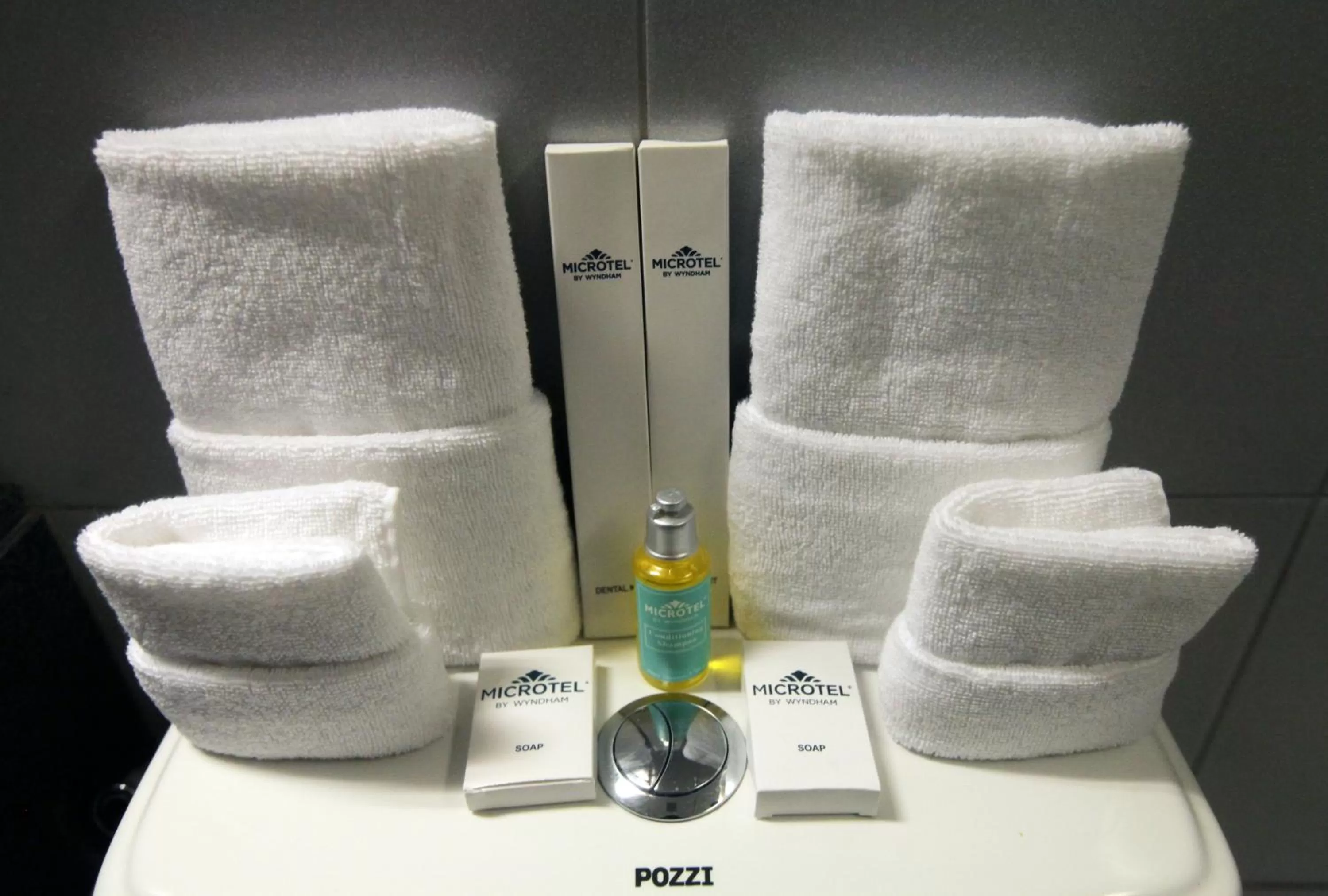 Bathroom in Microtel by Wyndham UP Technohub