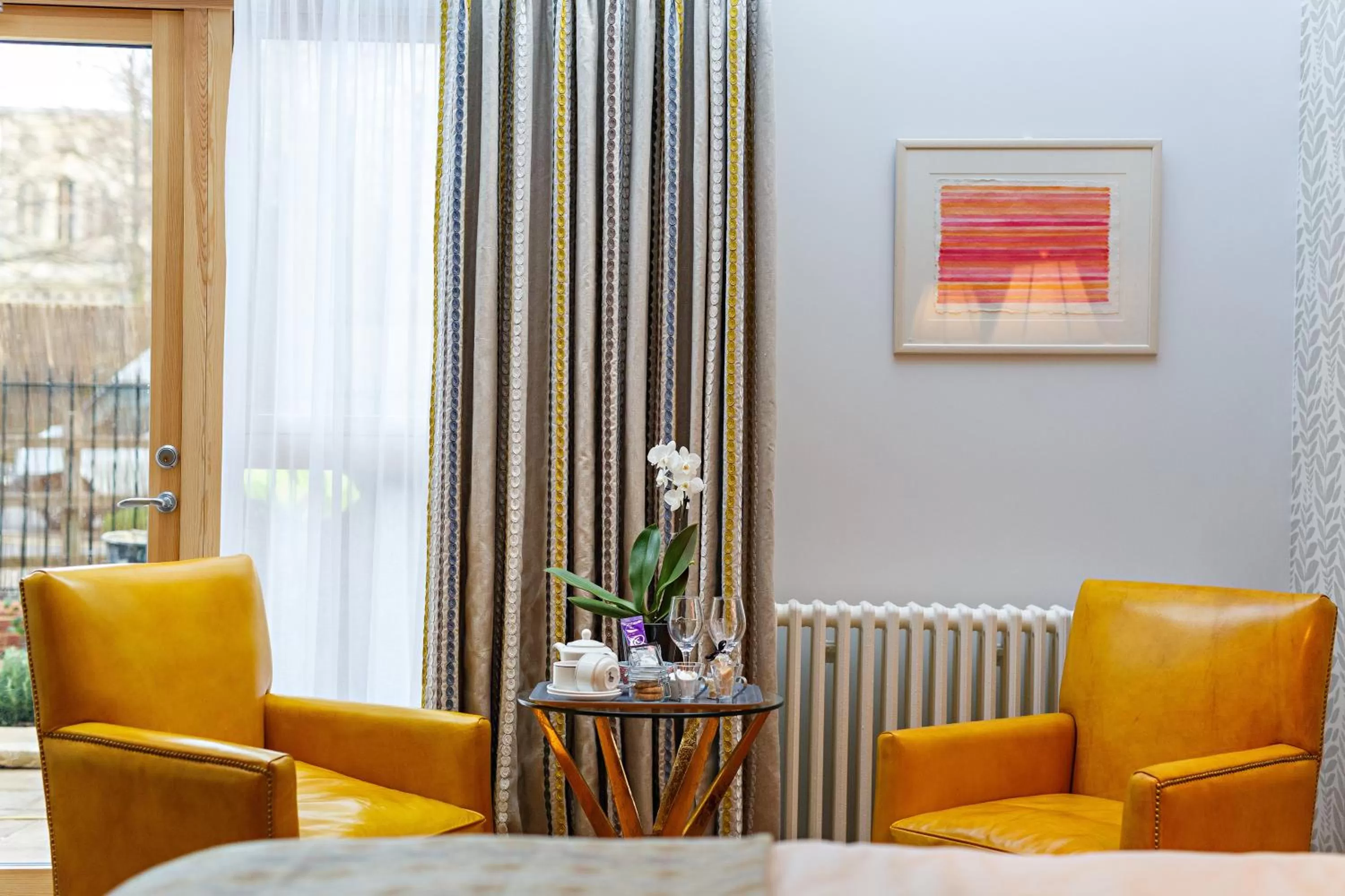 Seating area in The Assembly House in central Norwich