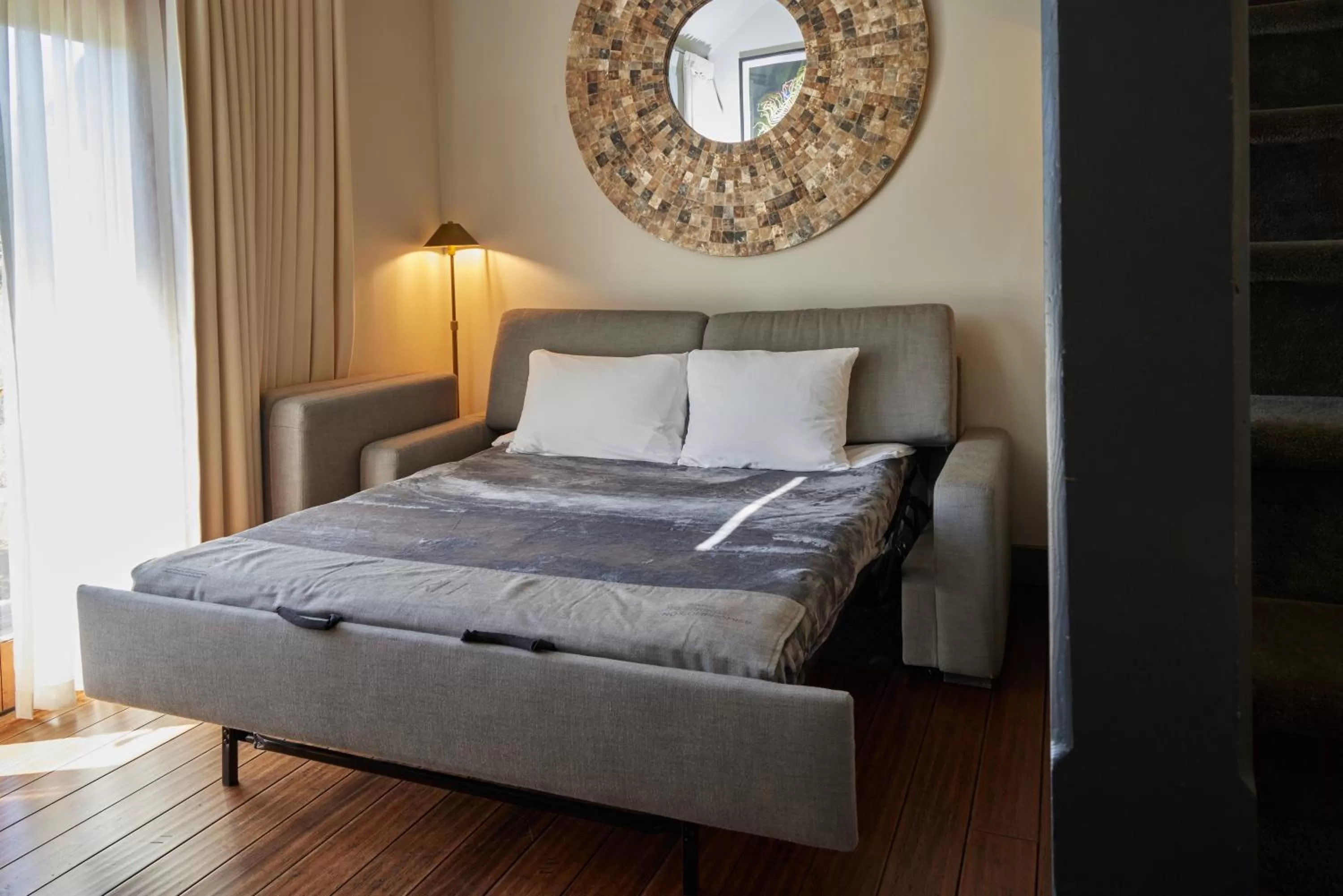 Bed in Olema House at Point Reyes