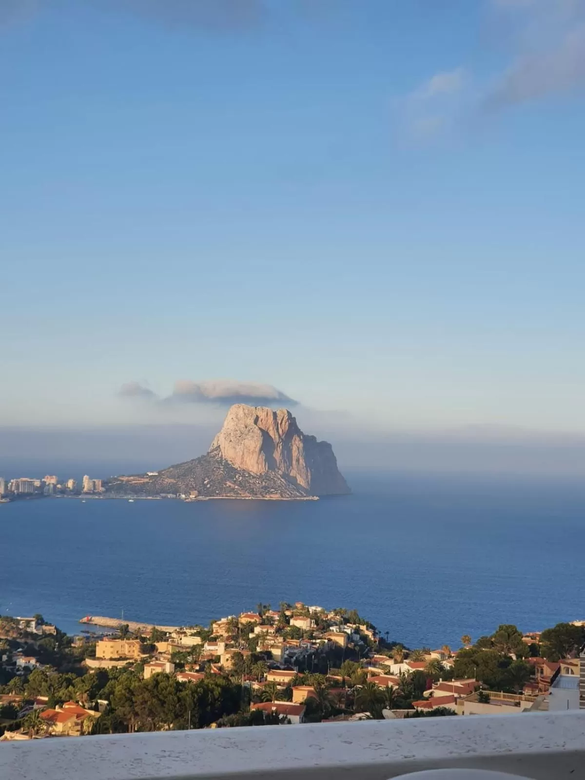 Sea view in Villa Vista Calpe