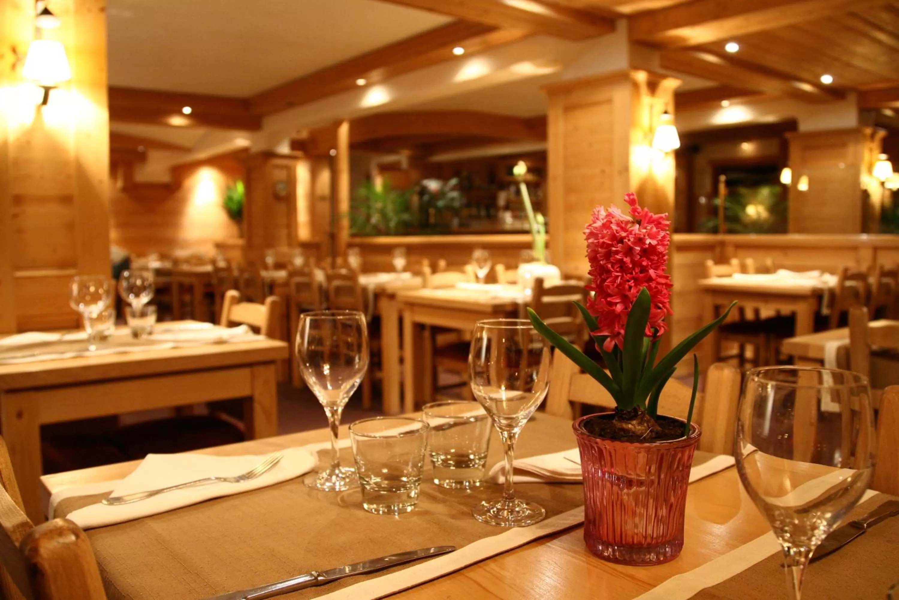 Restaurant/places to eat in Hotel les Flocons