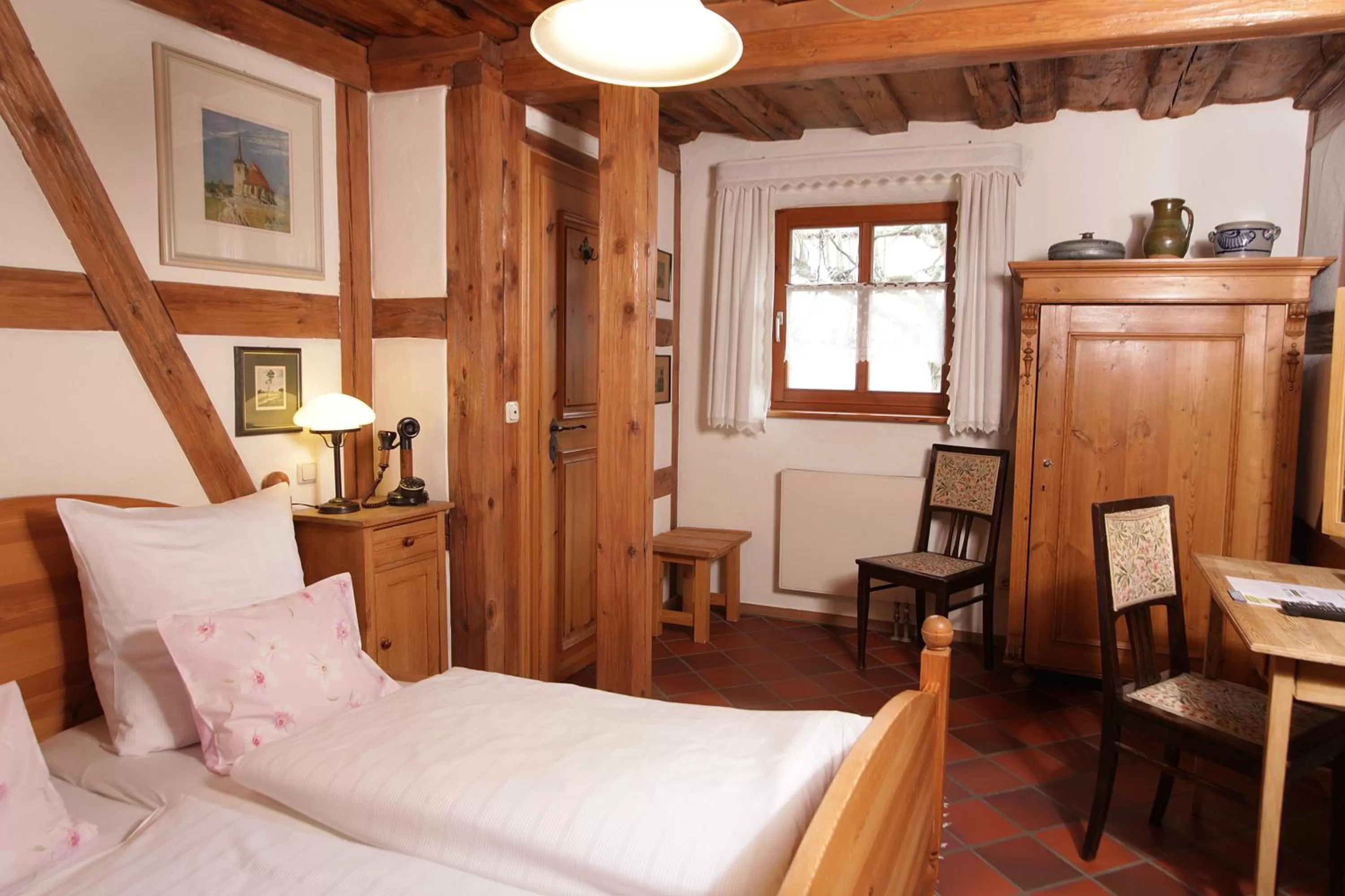 Bedroom, Bed in Hotel und Gasthof Ritter St. Georg