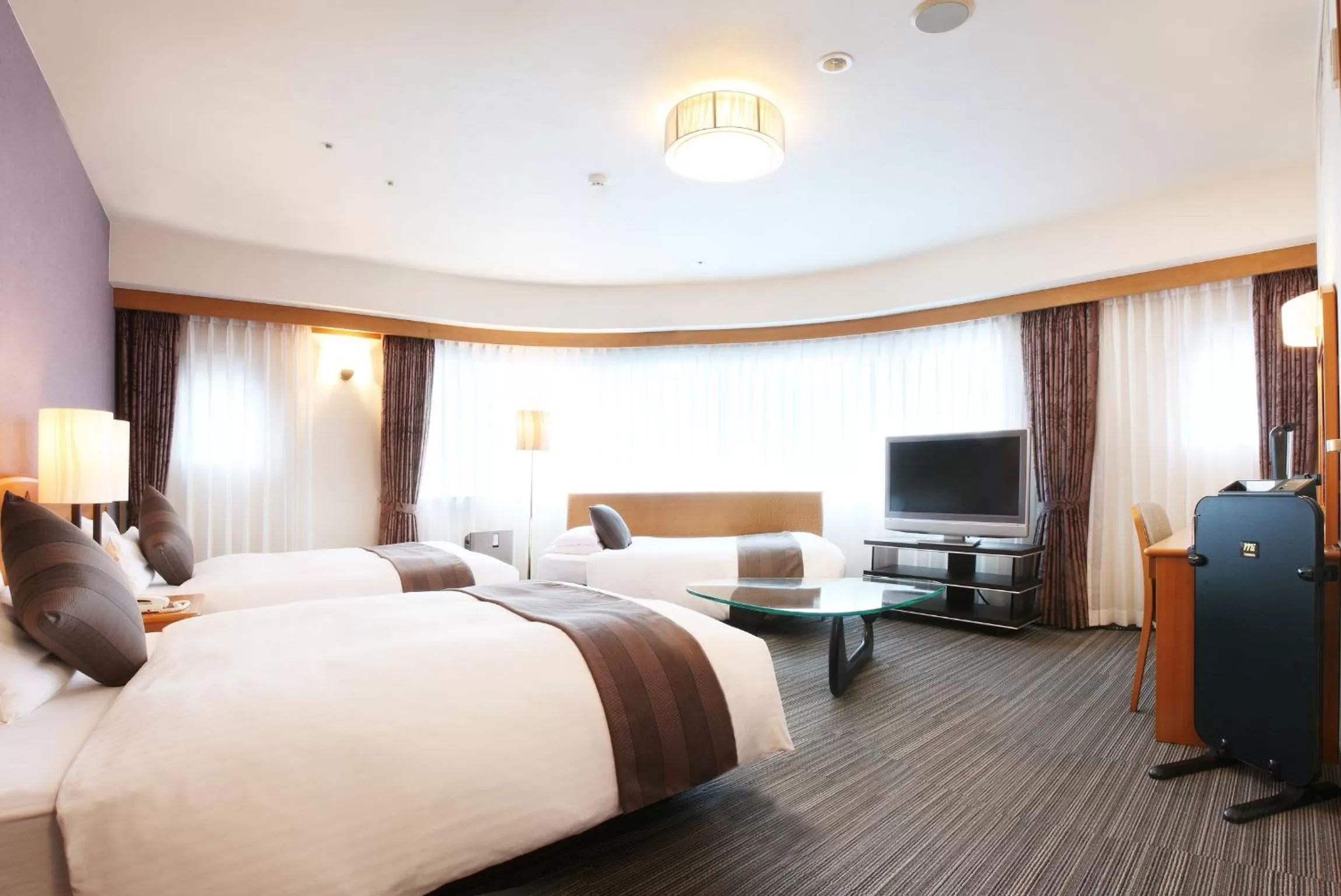 Photo of the whole room, Bed in Okayama Koraku Hotel