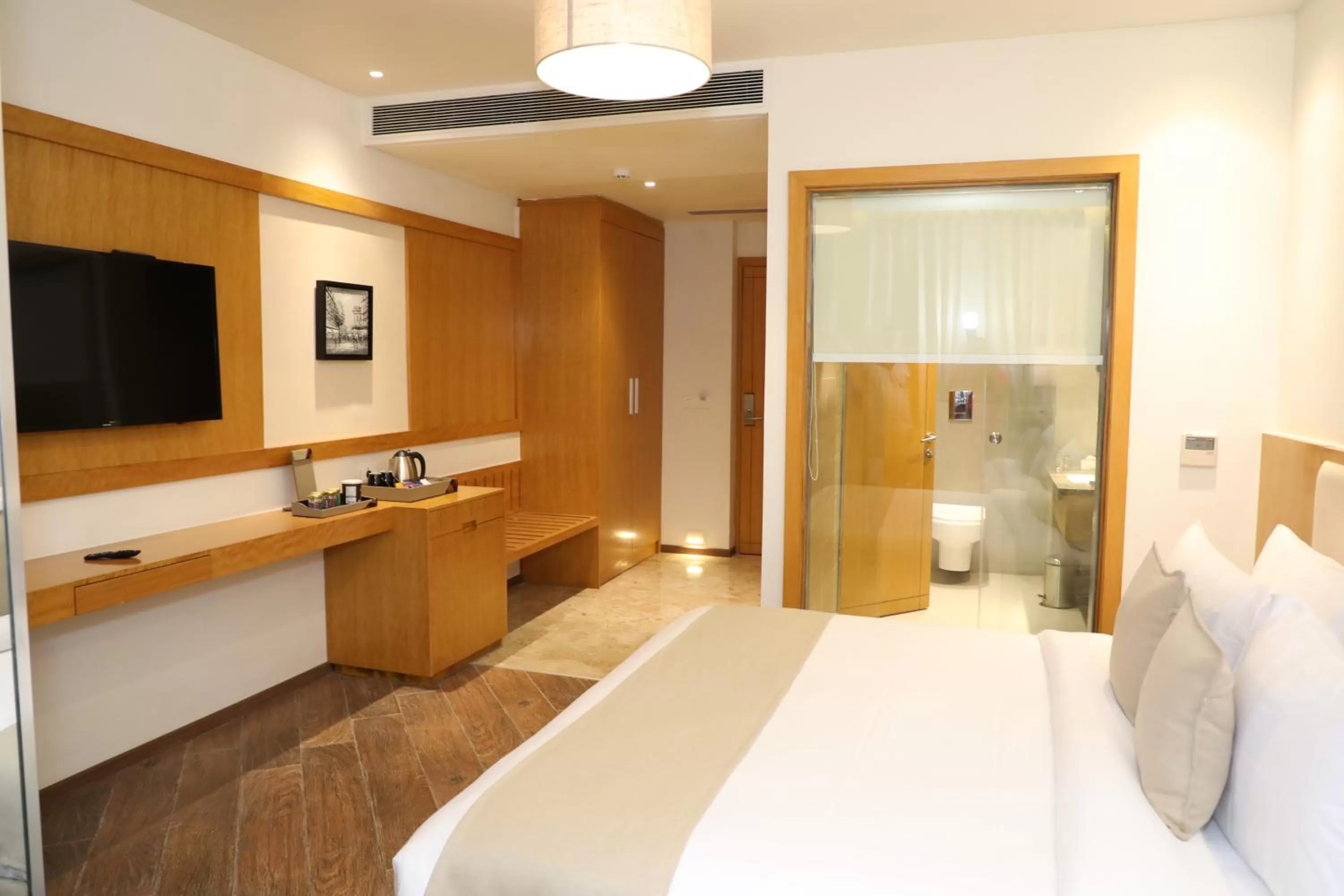 Bed in The Fern Residency, Morbi