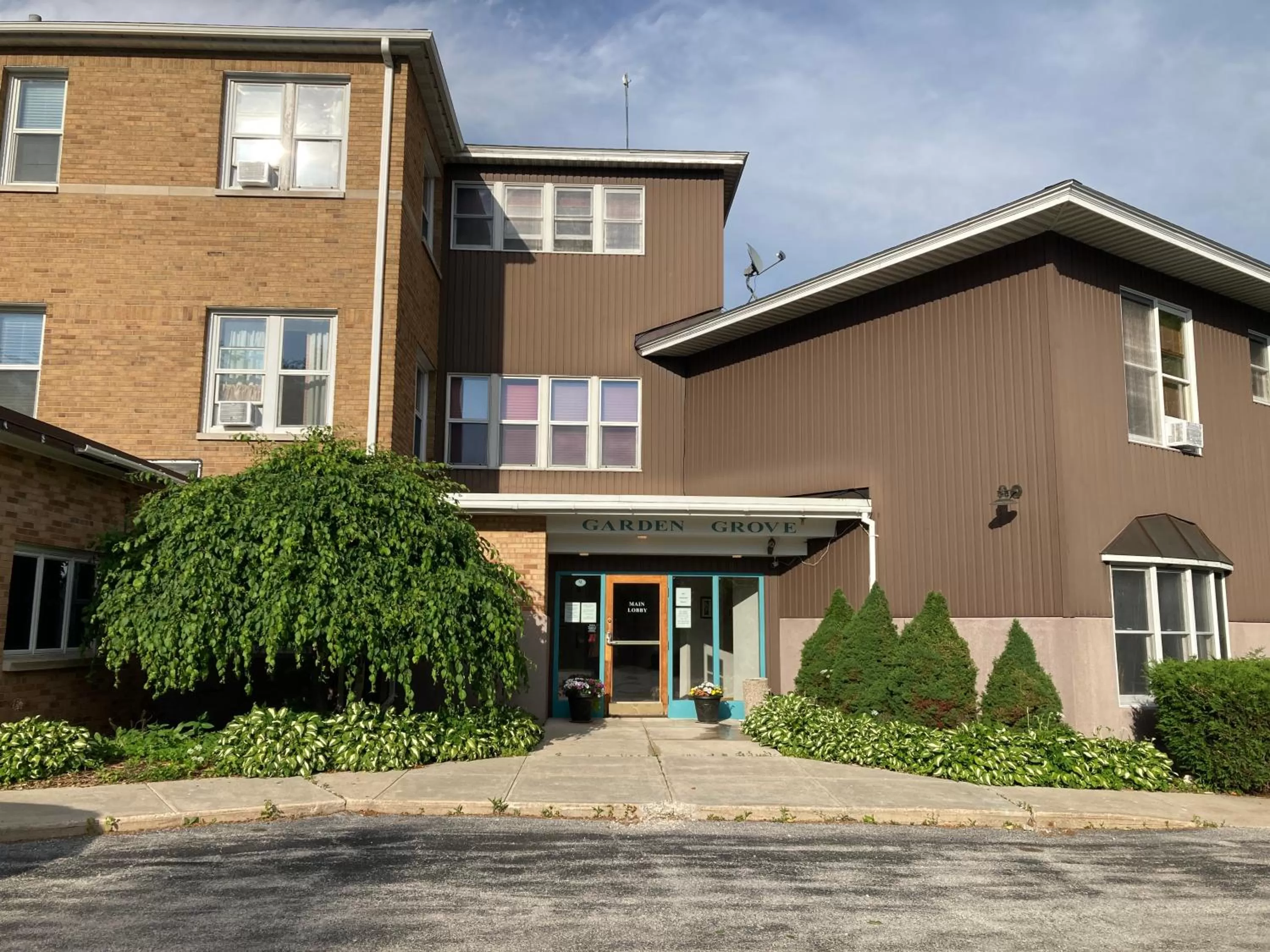 Property Building in Garden Grove Retreat & Lodging near Pictured Rocks, Fayette, Trails