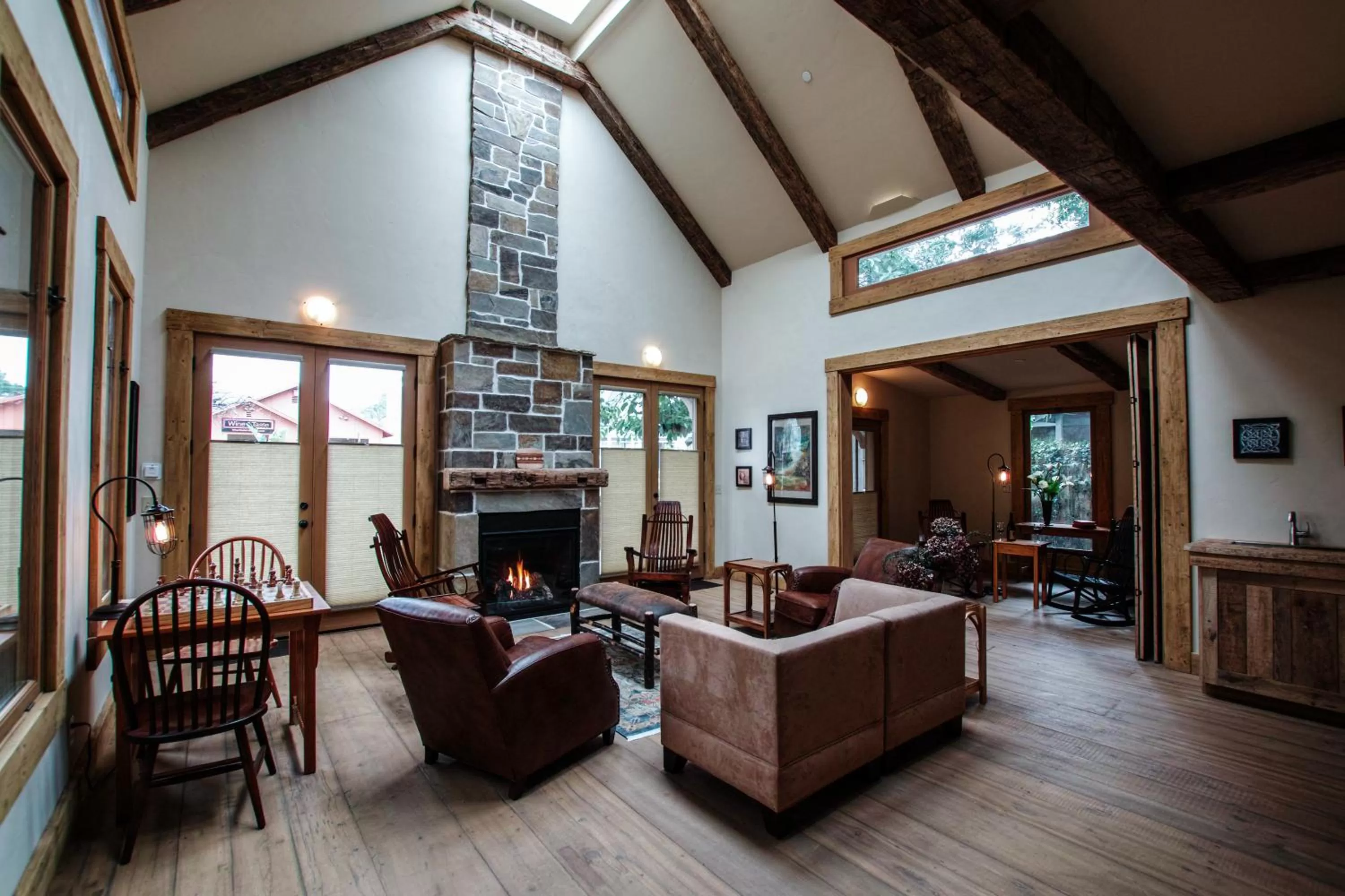 Living room in The Squibb Houses