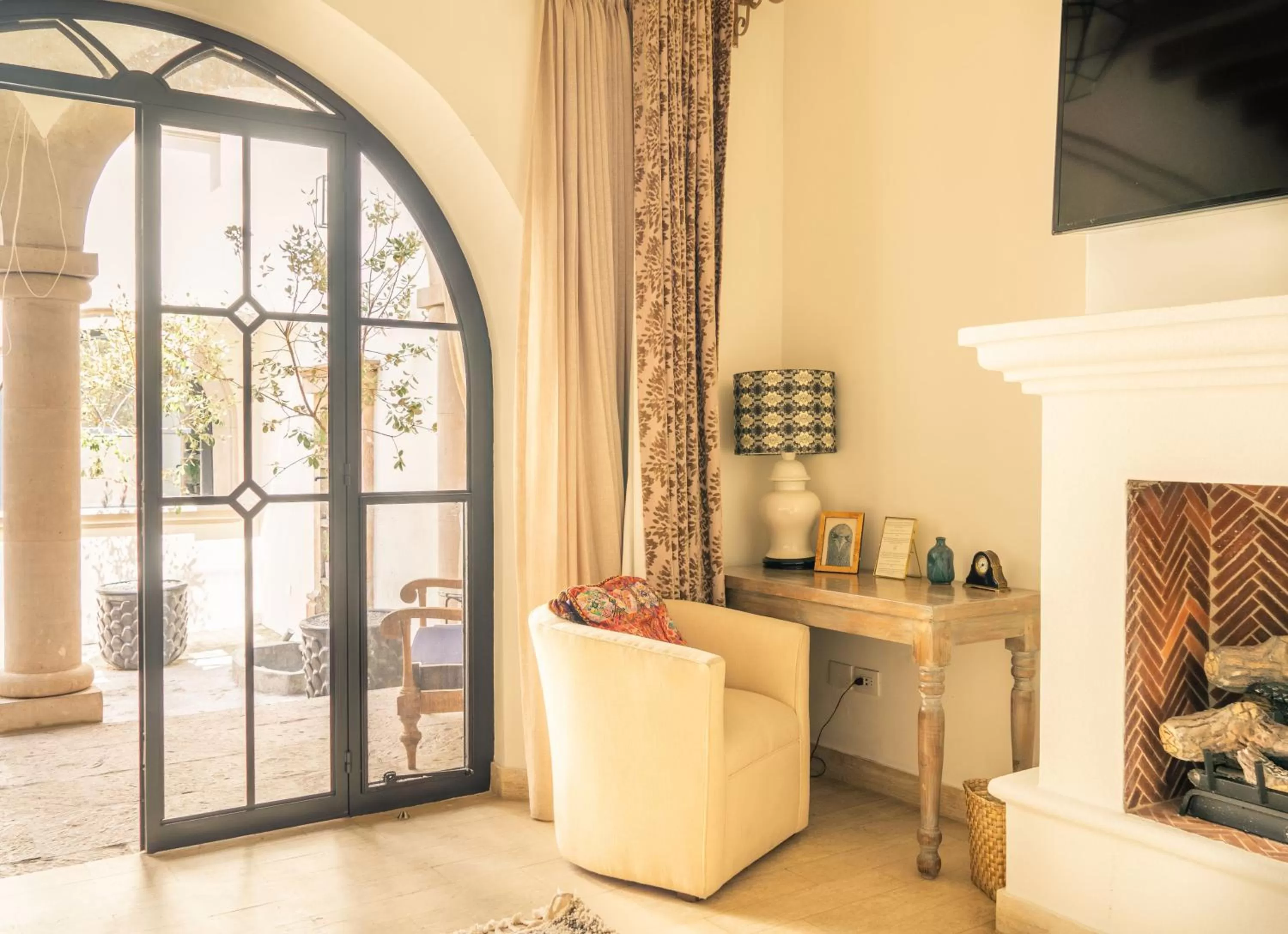 Seating area in Casa Delphine