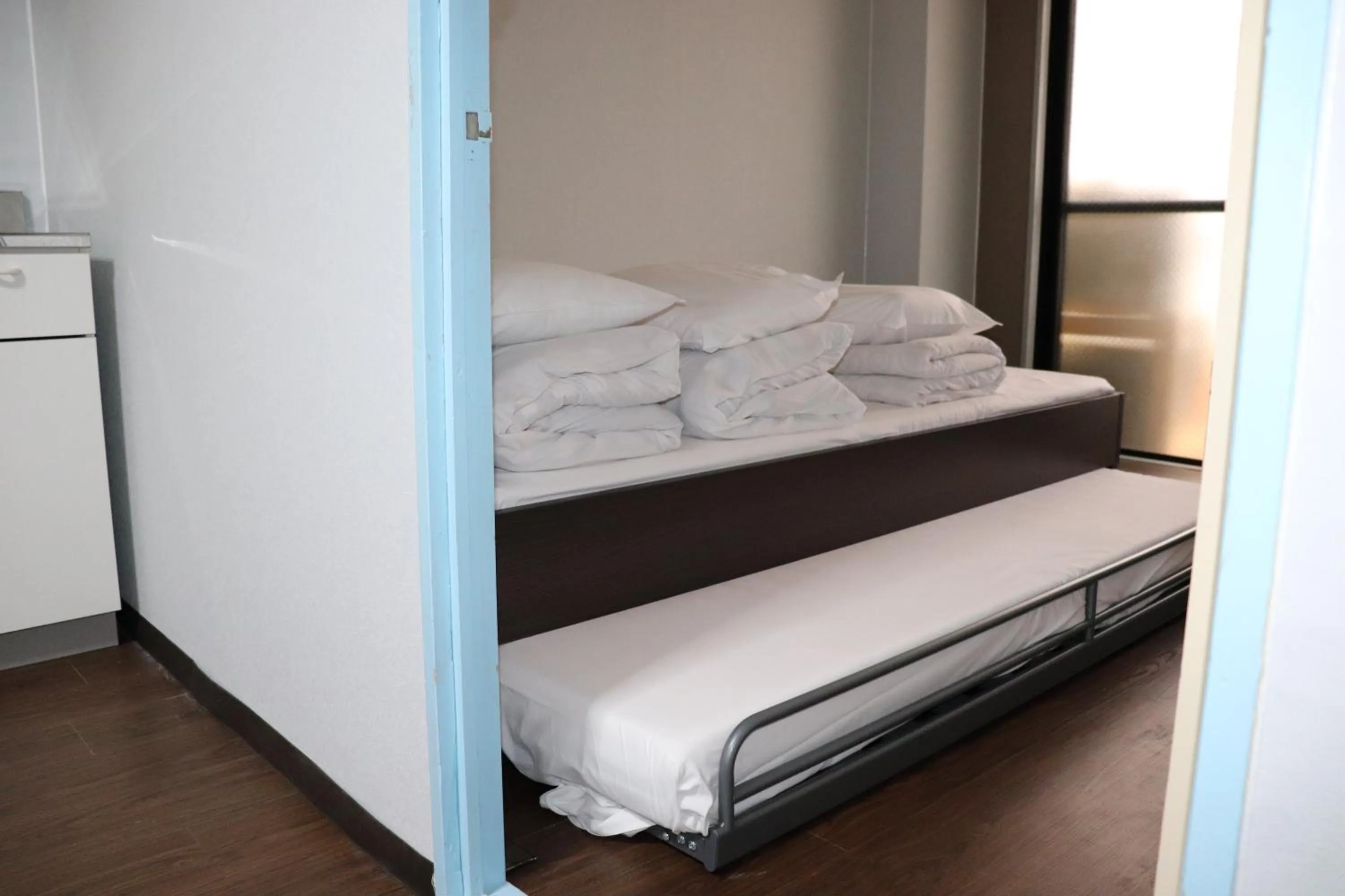 Bed in Sophiearth Apartment