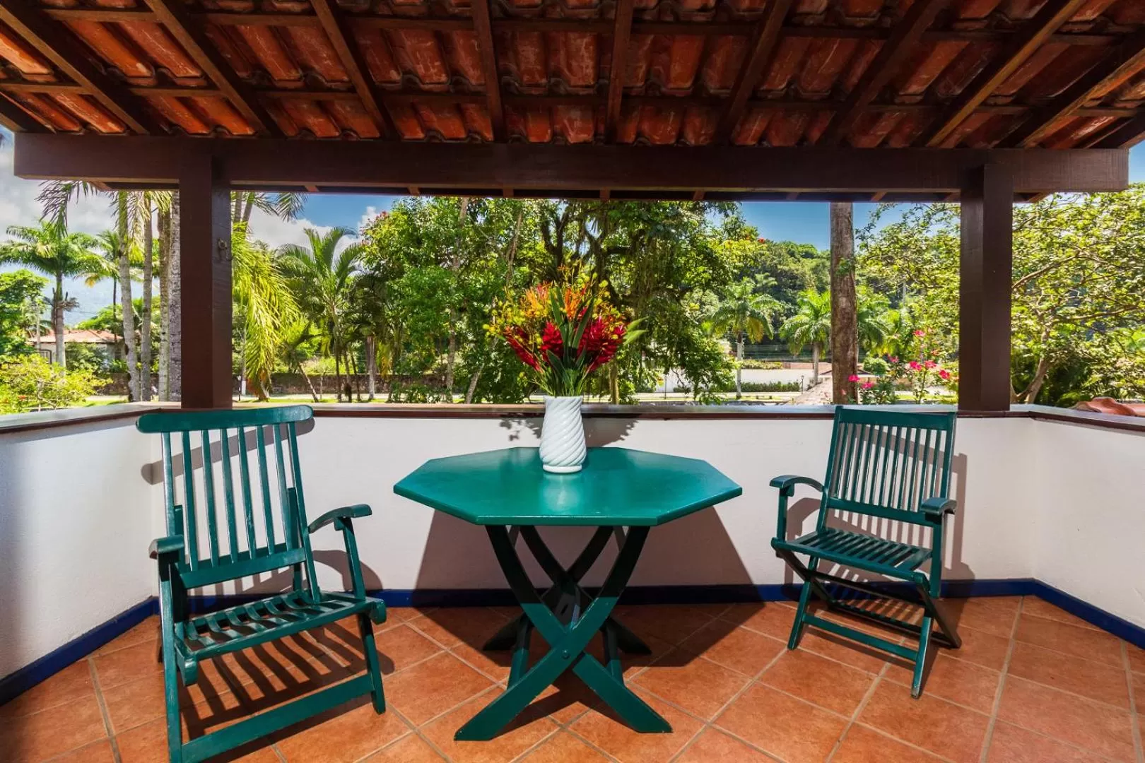 Balcony/Terrace in Pousada Corsario Paraty