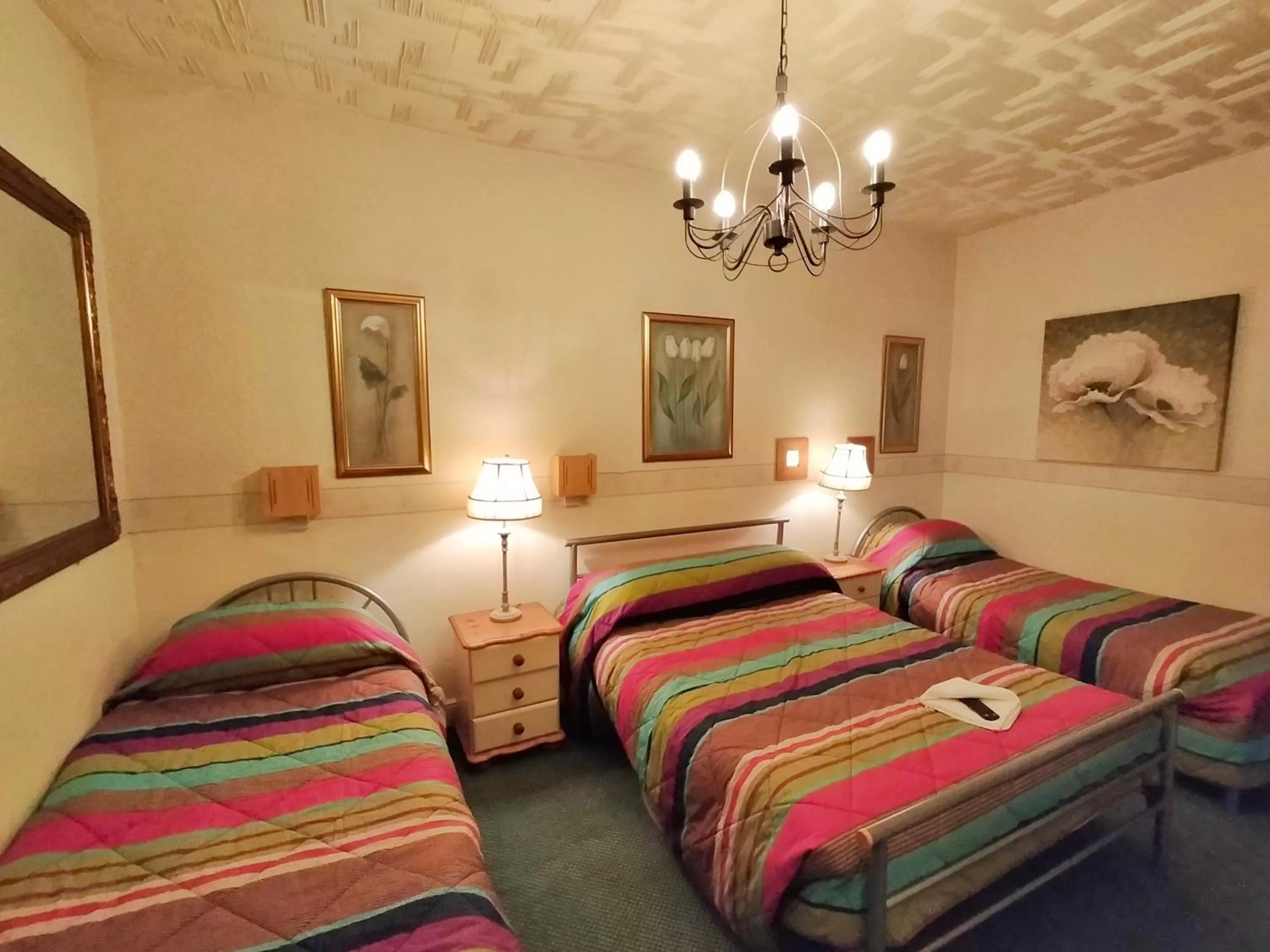 Bed in Hotel Babylon