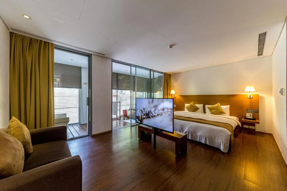 Bed in Hotel Double One