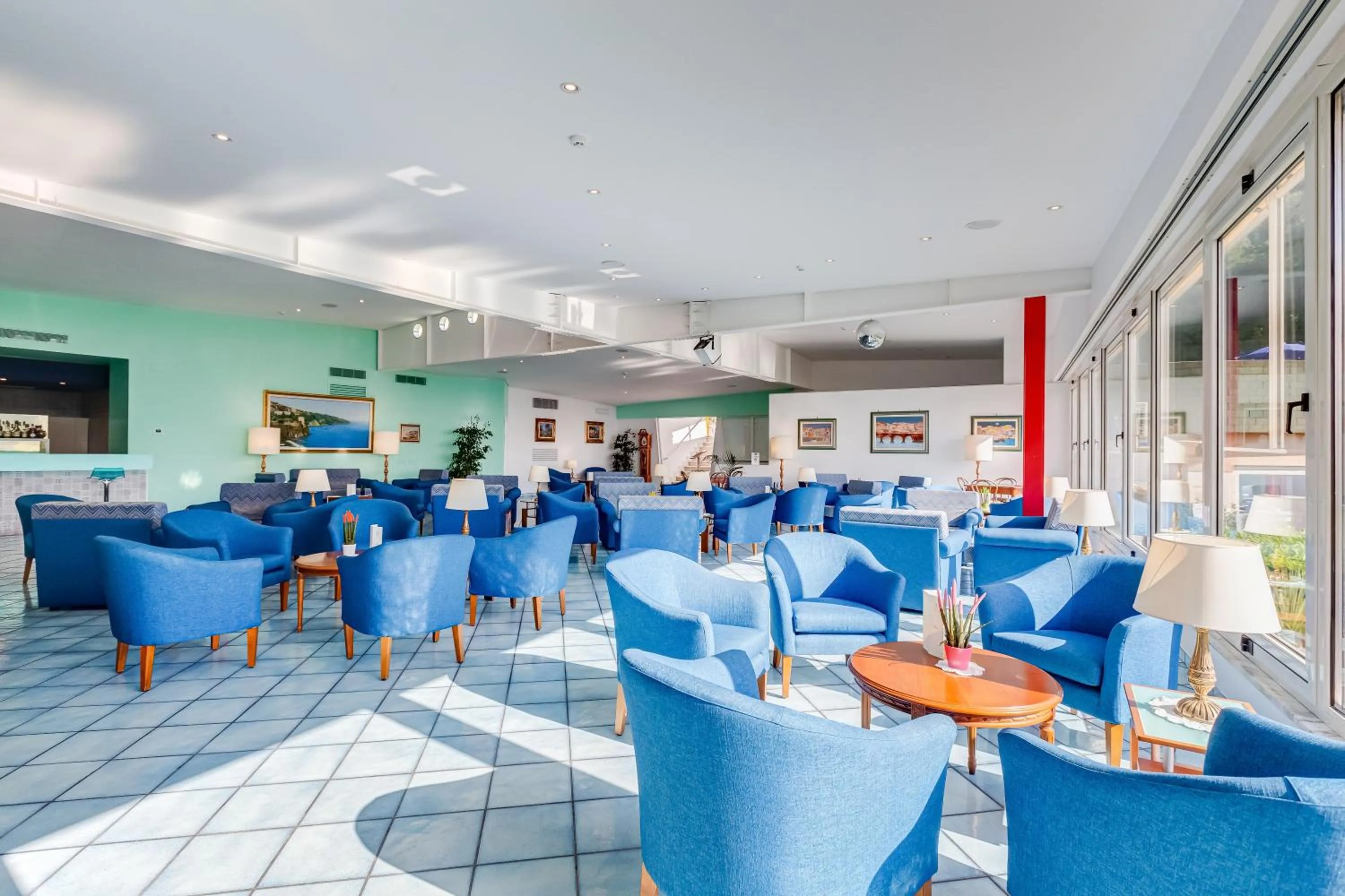 Seating area in Best Western Hotel La Solara