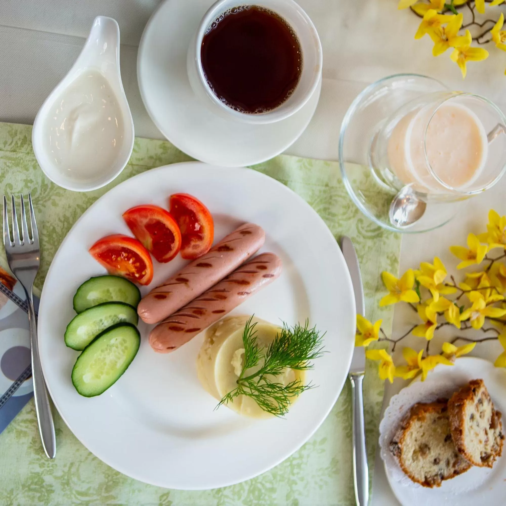 Food and drinks in Park Hotel