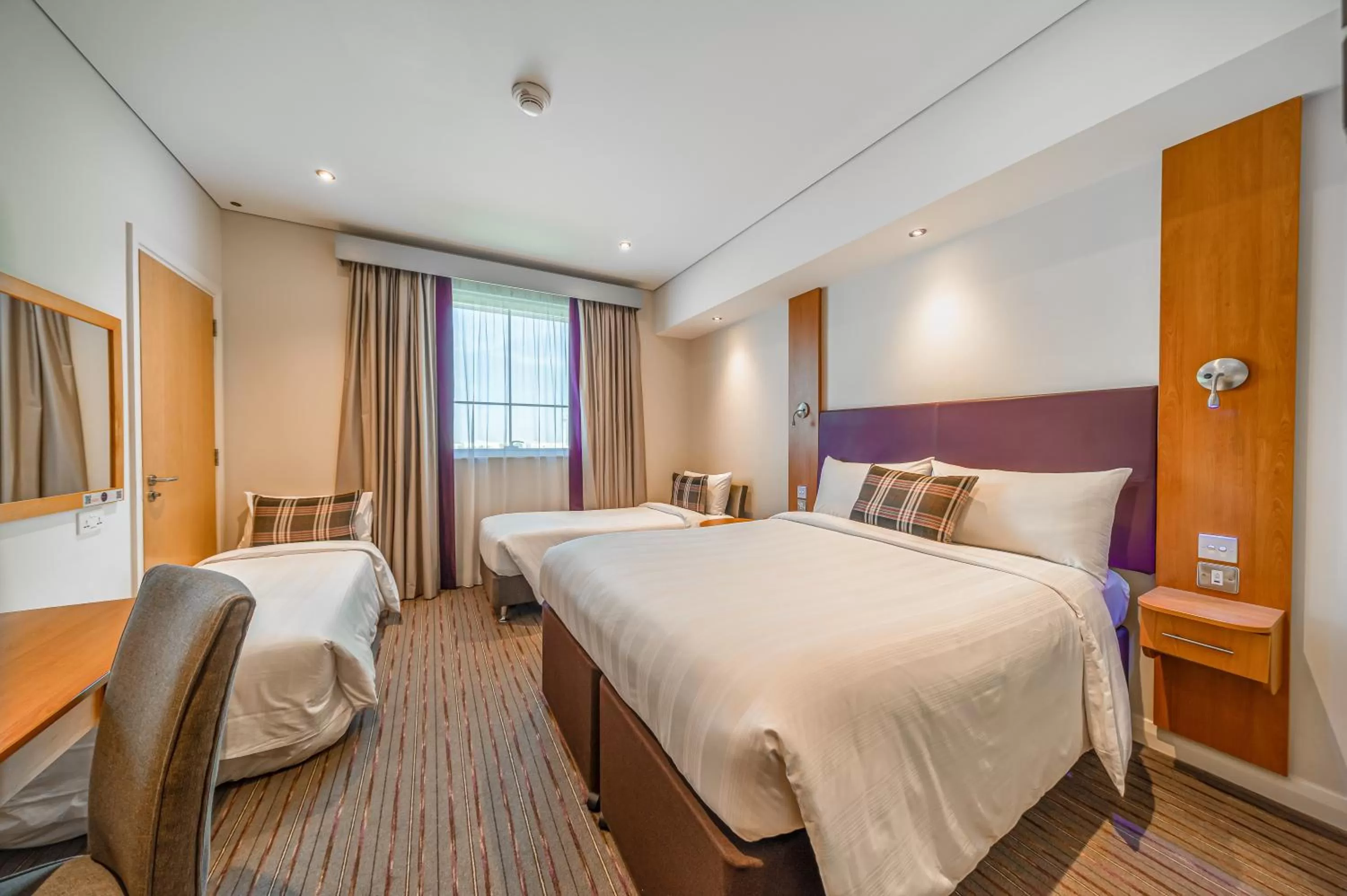 Bed in Premier Inn Dubai Investments Park - An Emirates Group Company