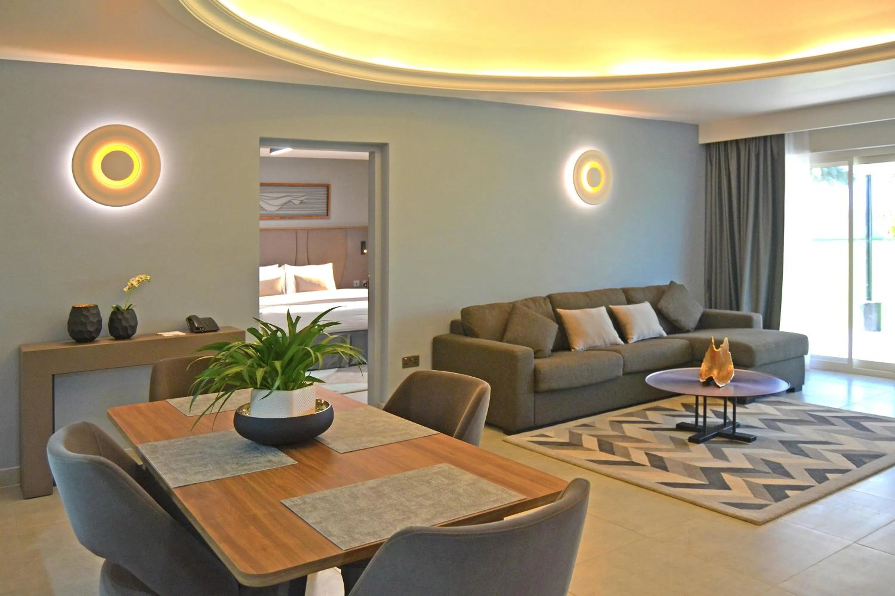 Living room in Marbella Resort