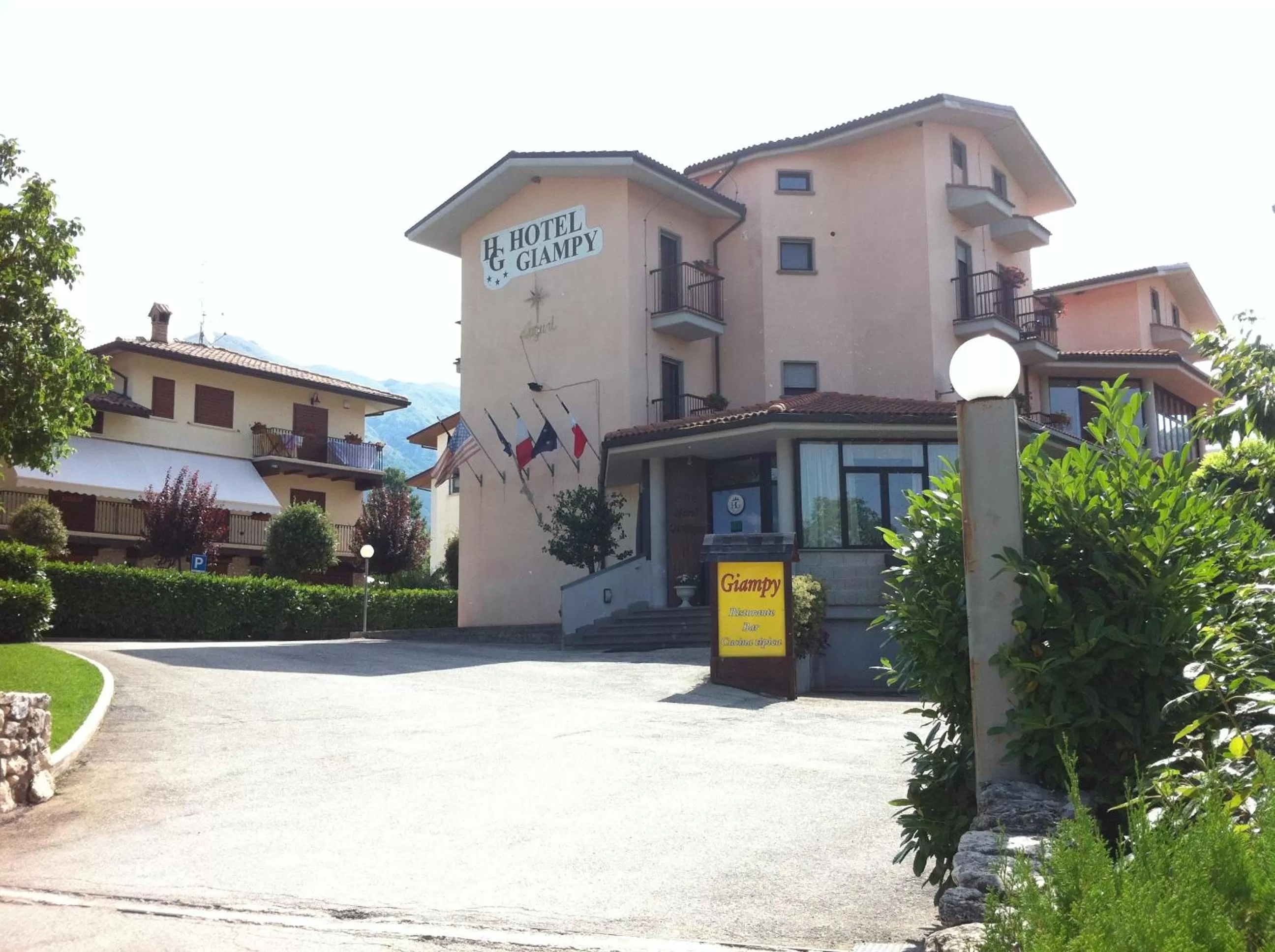 Facade/entrance in Hotel Giampy