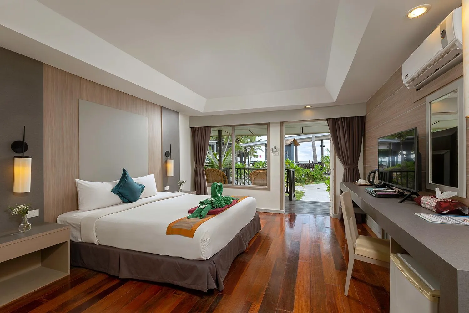 Bedroom, Bed in Nakara Long Beach Resort - SHA Extra Plus