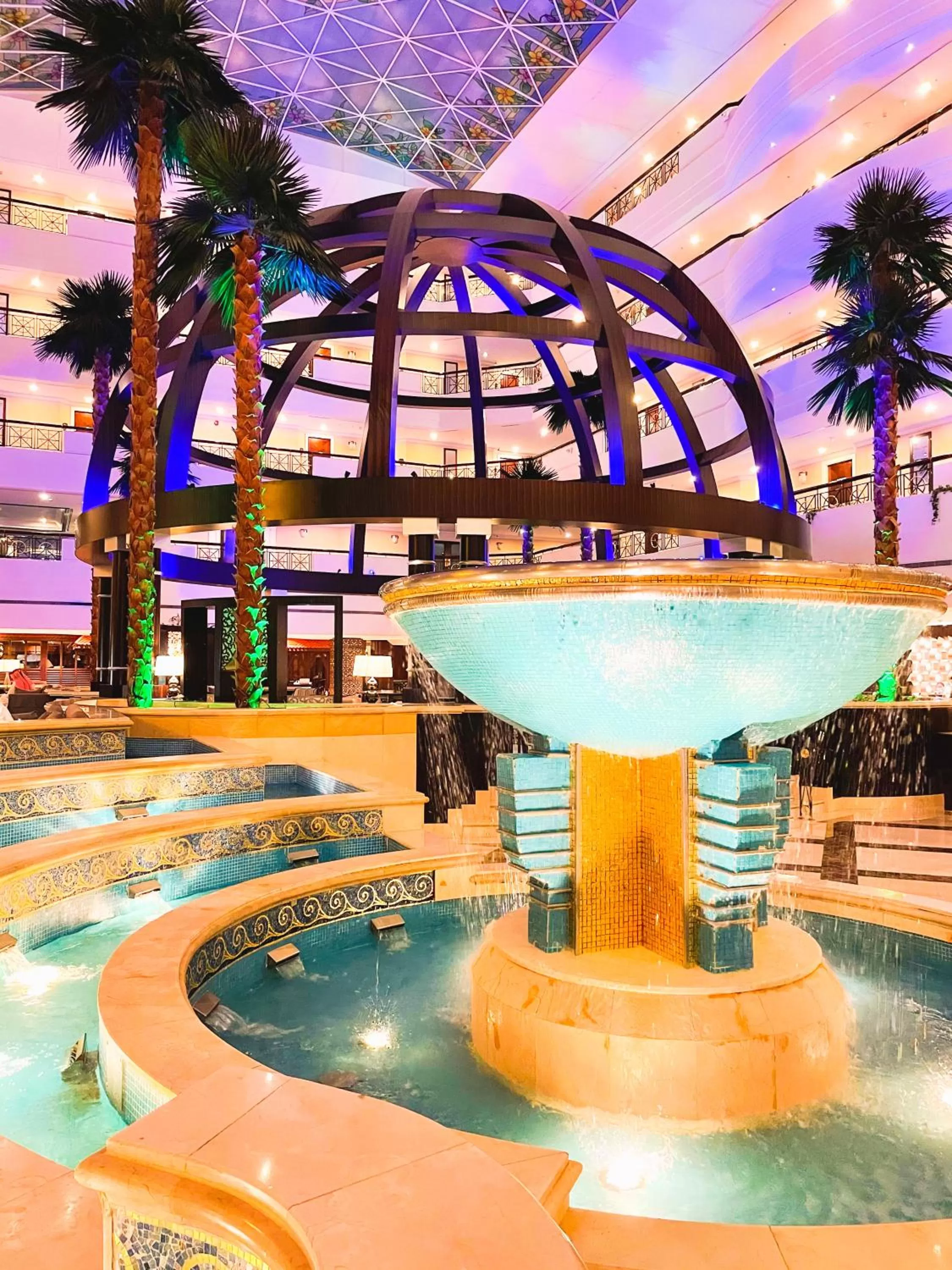 Lobby or reception in Mövenpick Grand Al Bustan