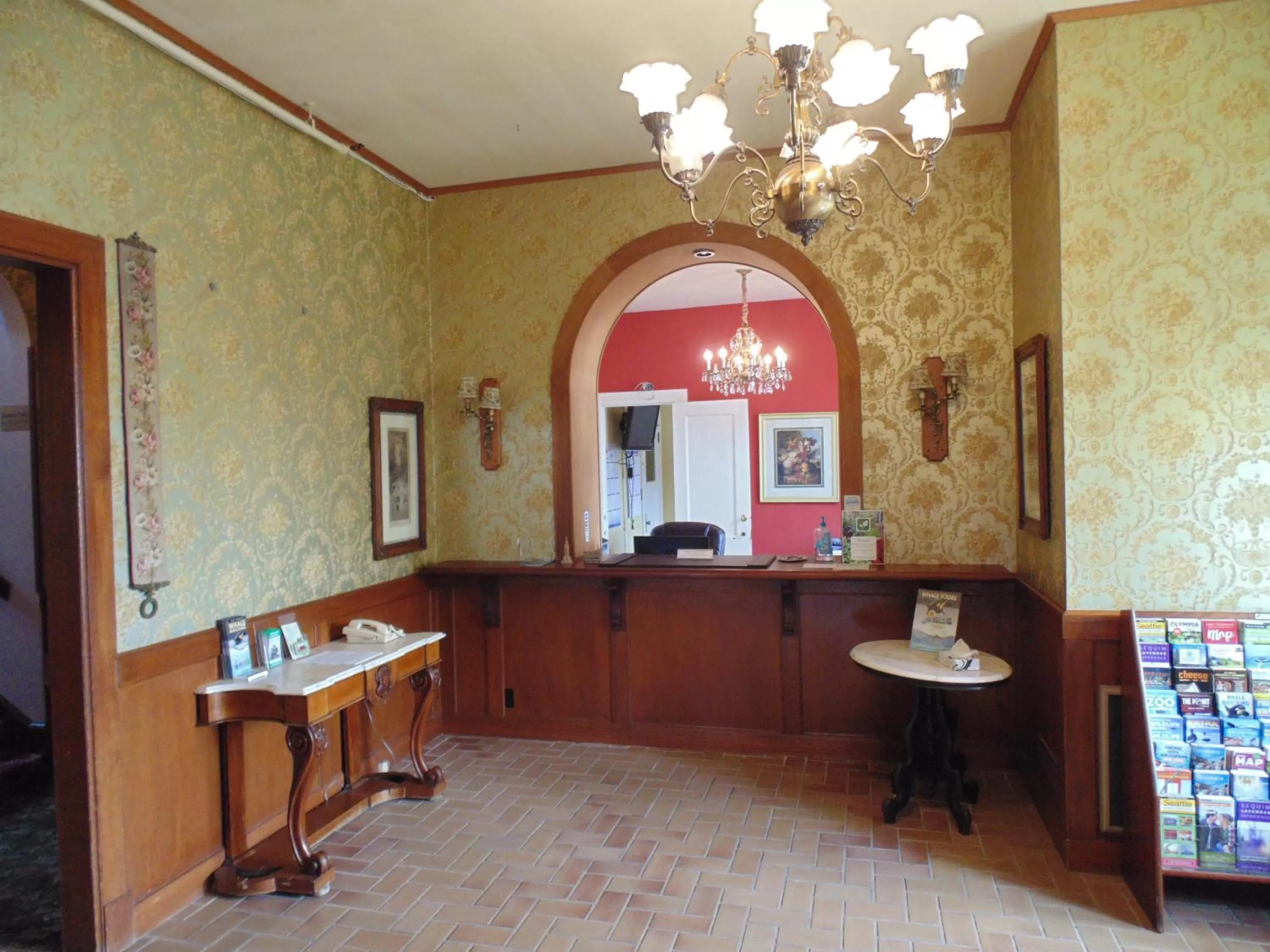 Lobby or reception in Manresa Castle