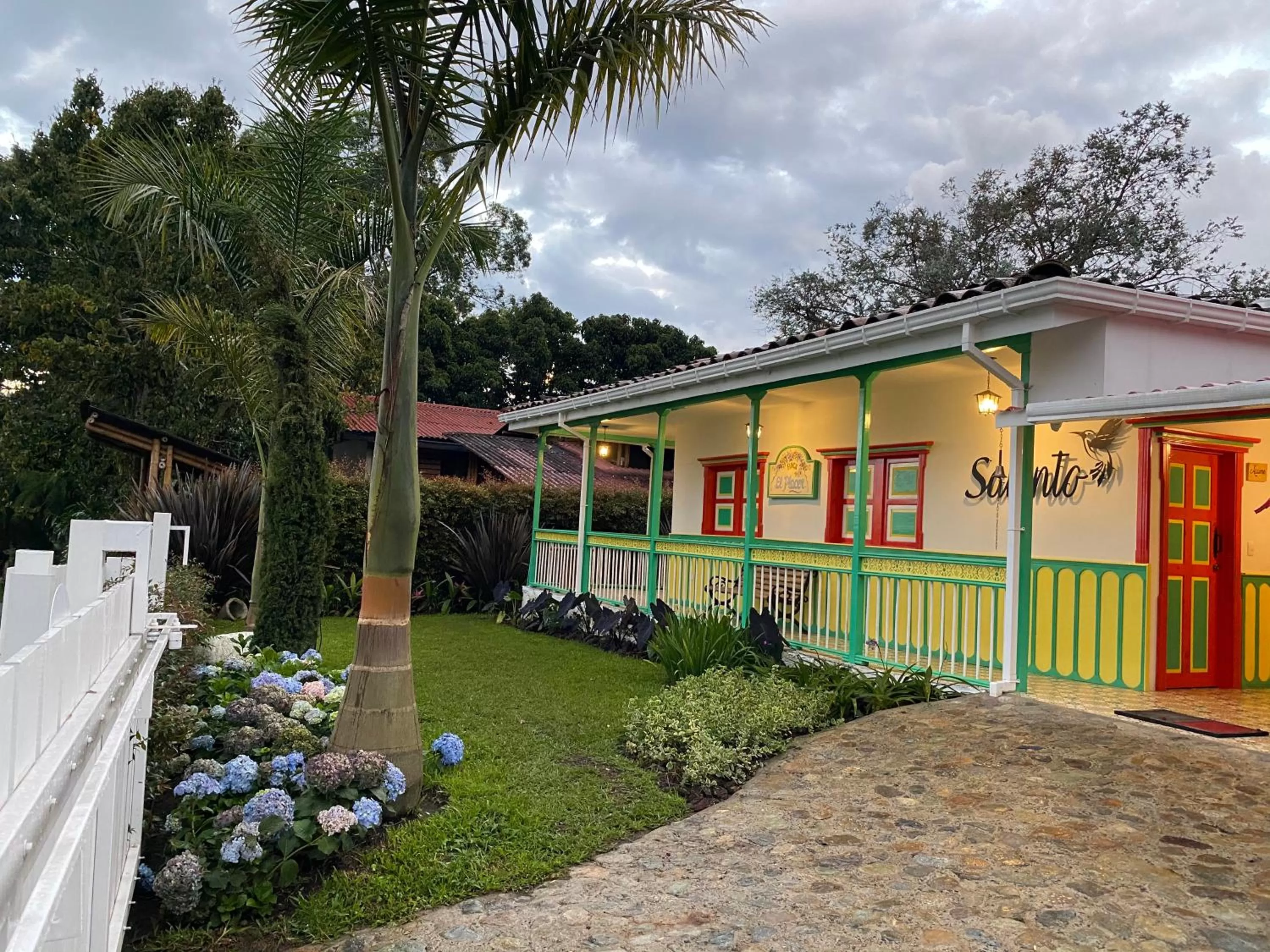 View (from property/room) in Hotel Mirador de Boquia Salento