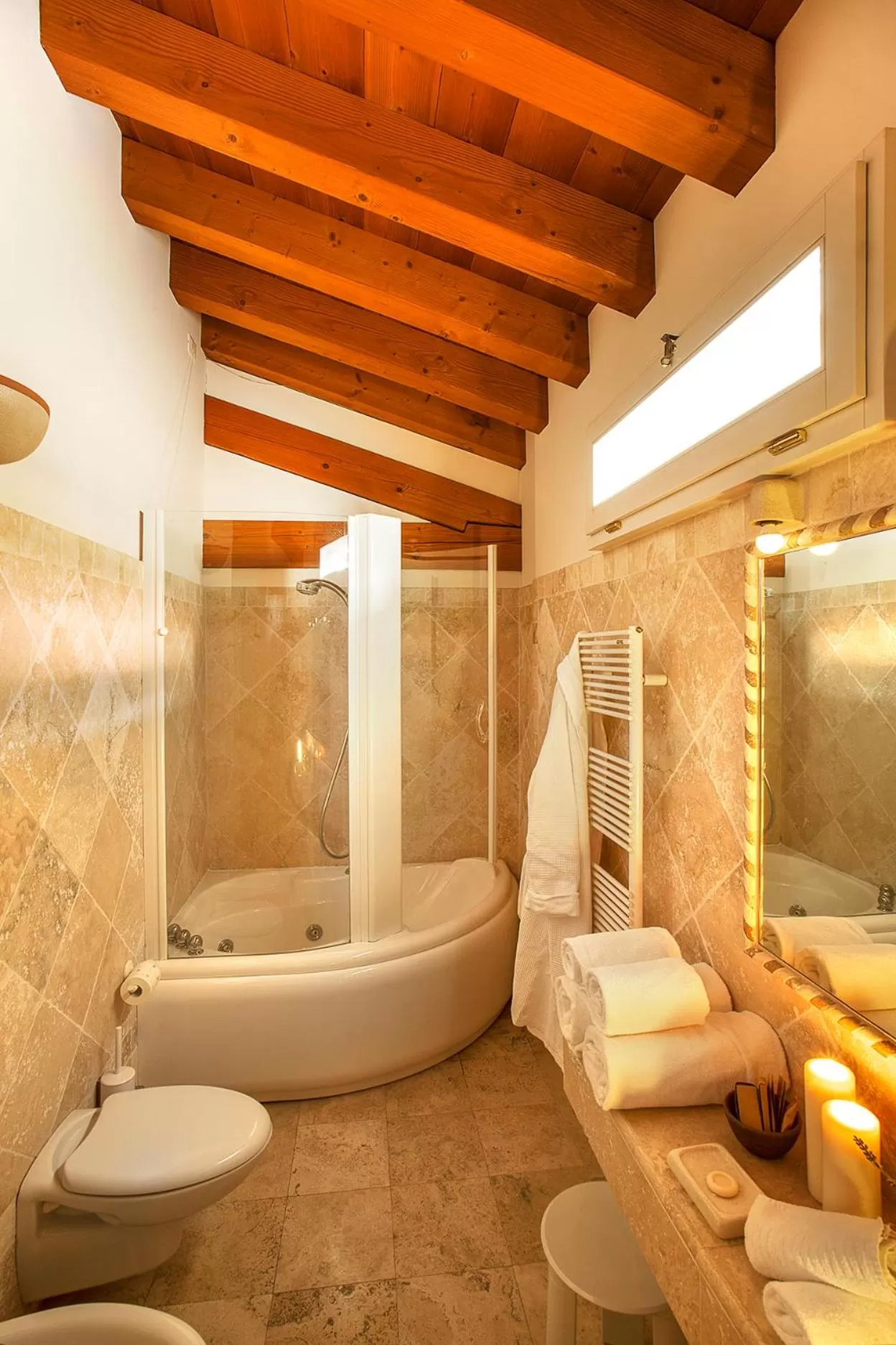 Bathroom in Albergo Al Moretto