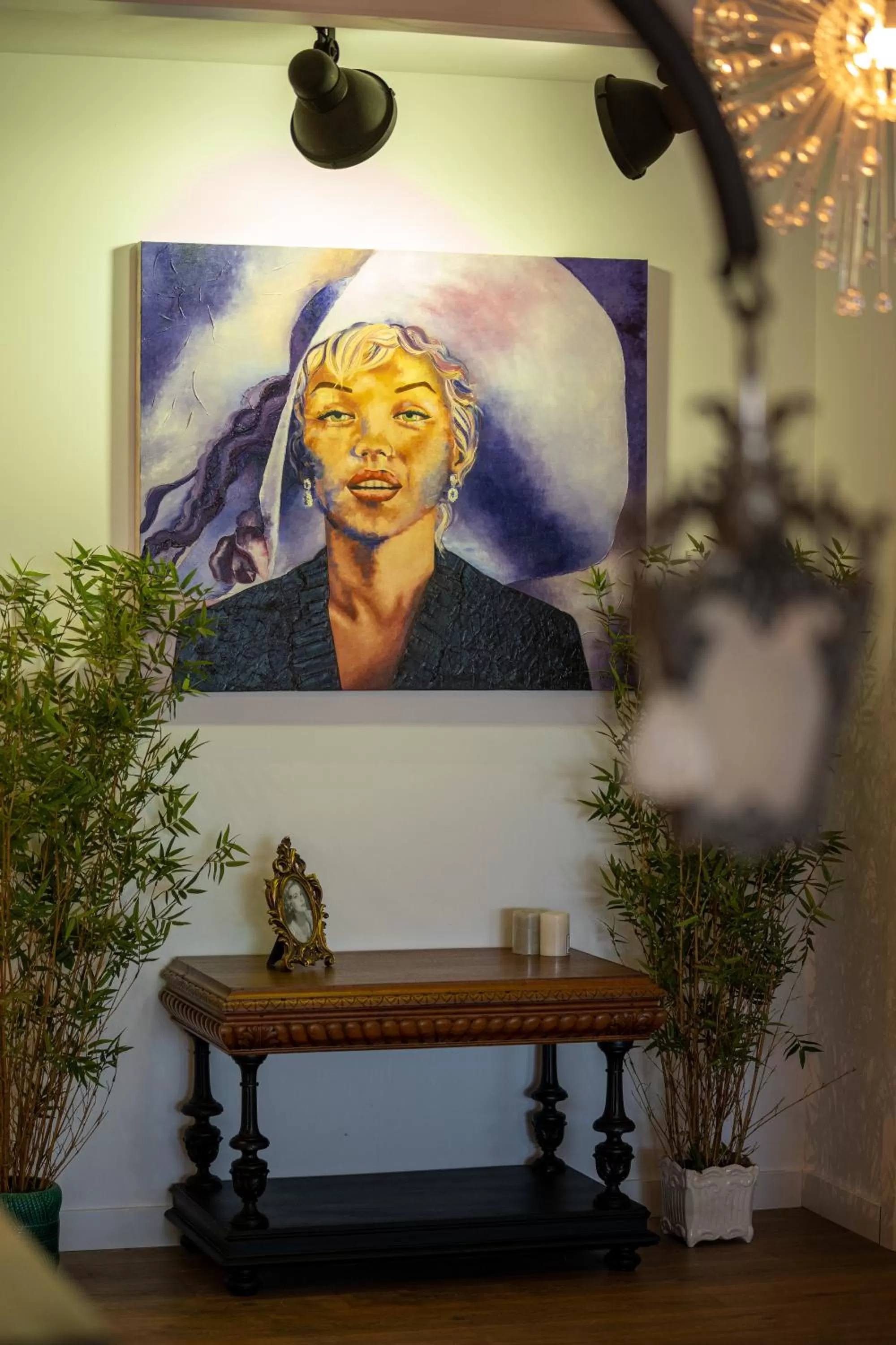 Decorative detail in finca dos Mares