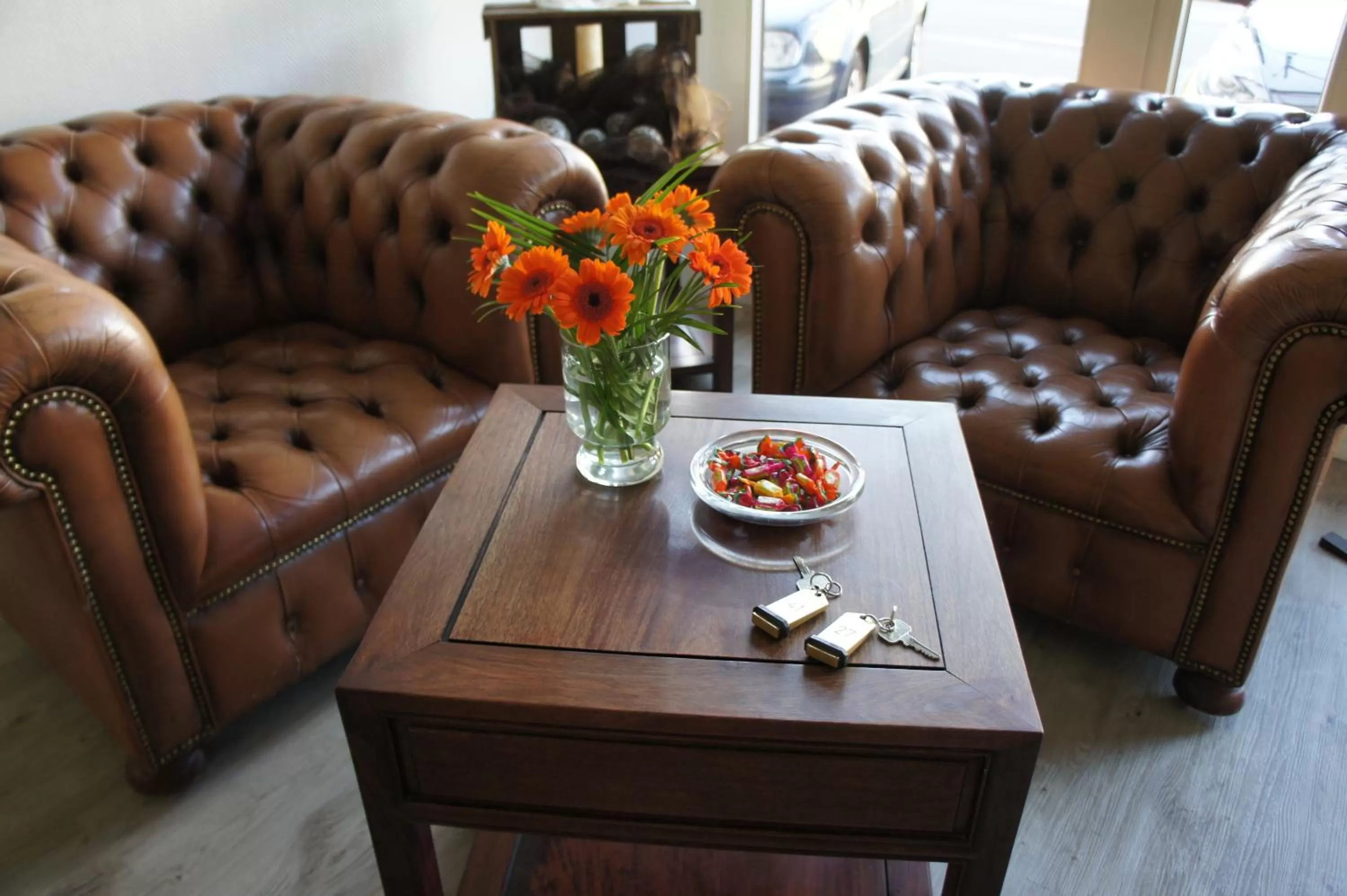 Lobby or reception in Hotel am Schloss Broich