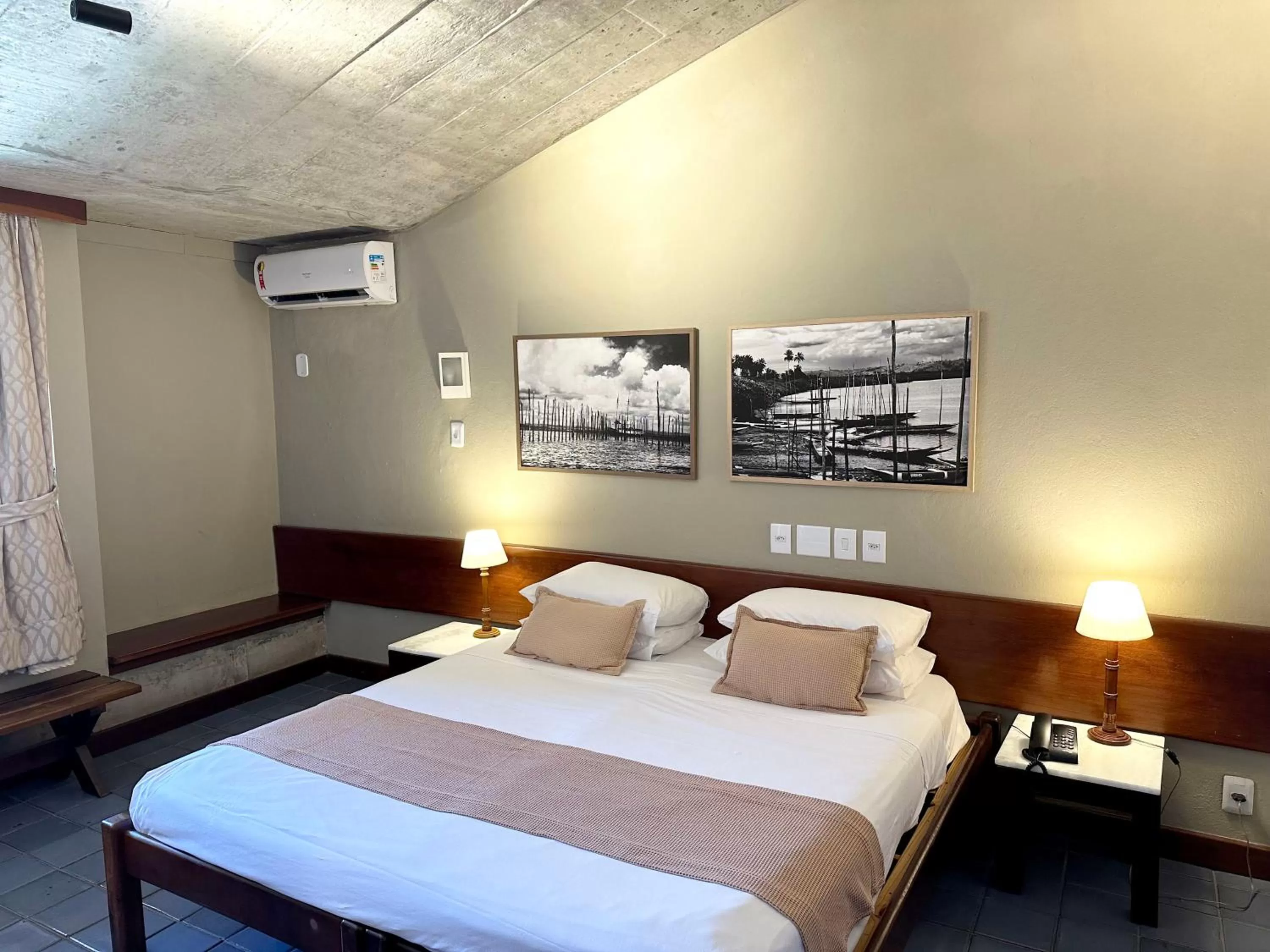 Bed in Hotel Catharina Paraguaçu