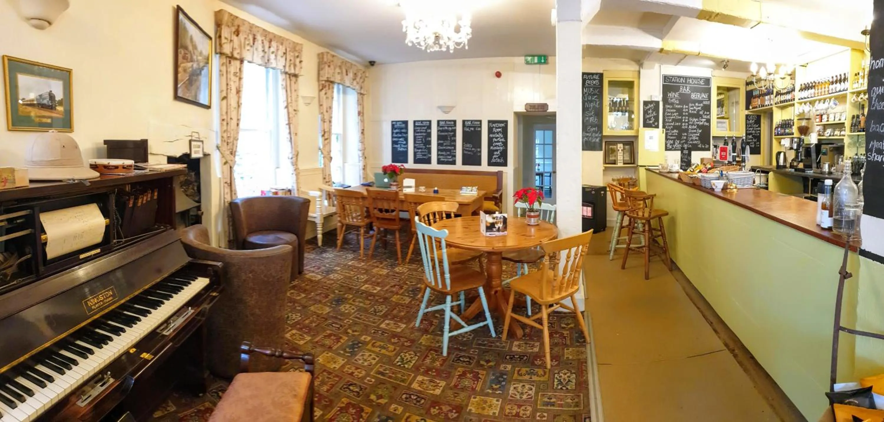 Lounge or bar in Station House, Dartmoor and Coast located, Village centre Hotel