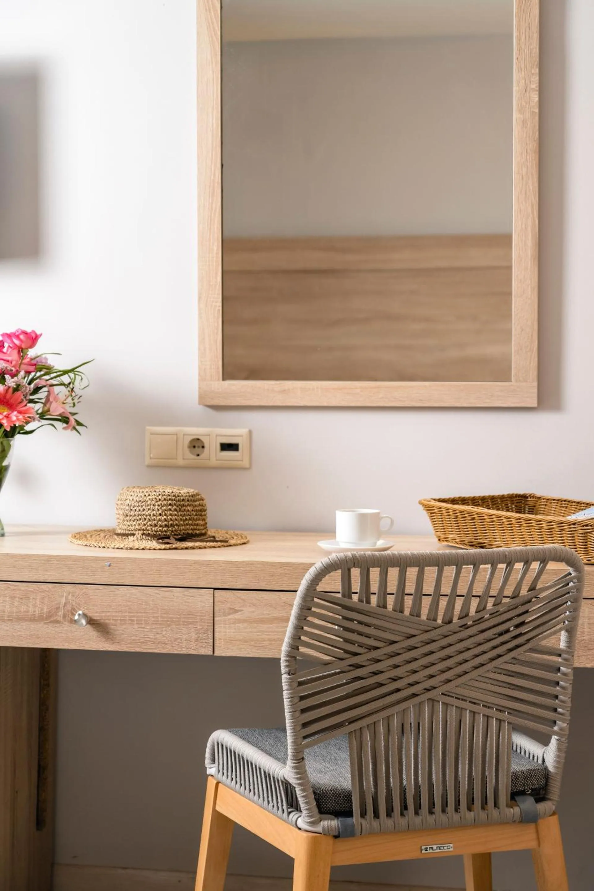 hair dresser in Hotel Lefkas