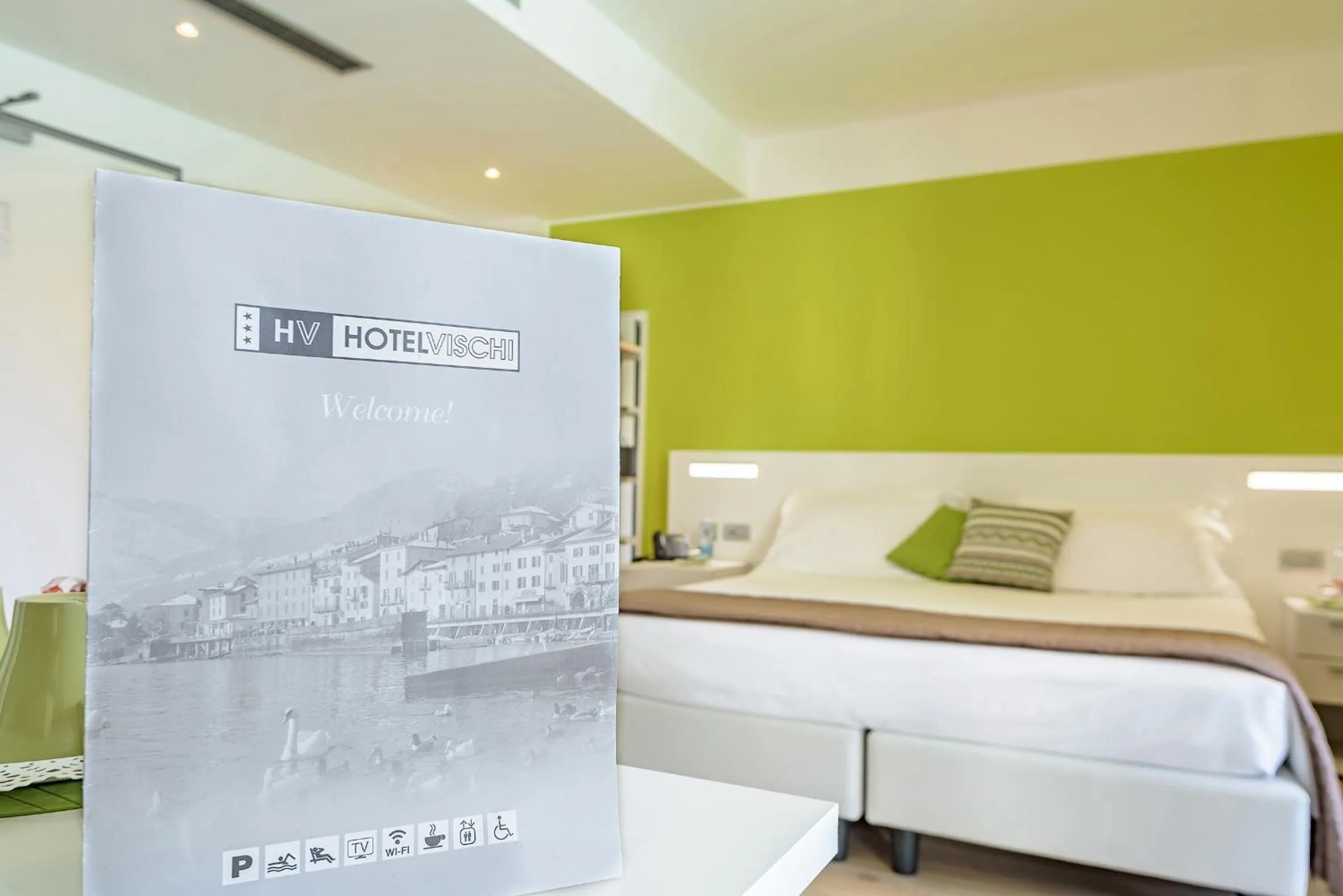 Property logo or sign, Bed in Hotel Vischi