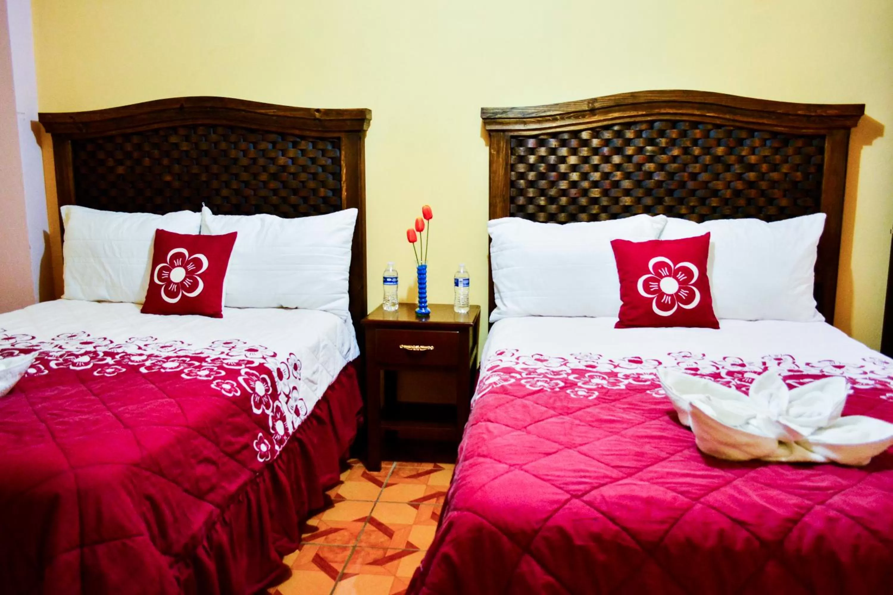 Bed in HOTEL EDELMIRA