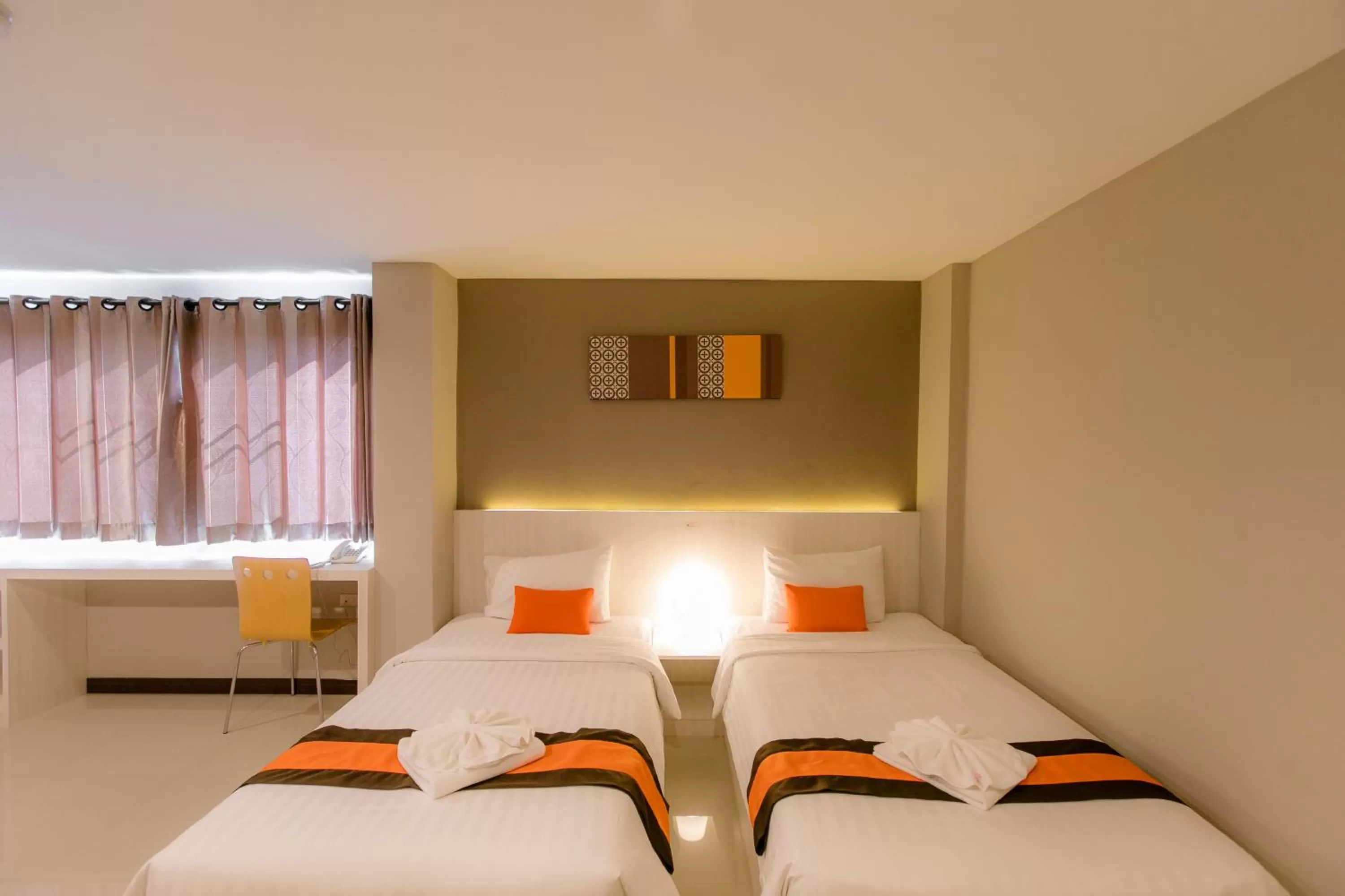 Bedroom, Bed in De Hug Hotel & Residence