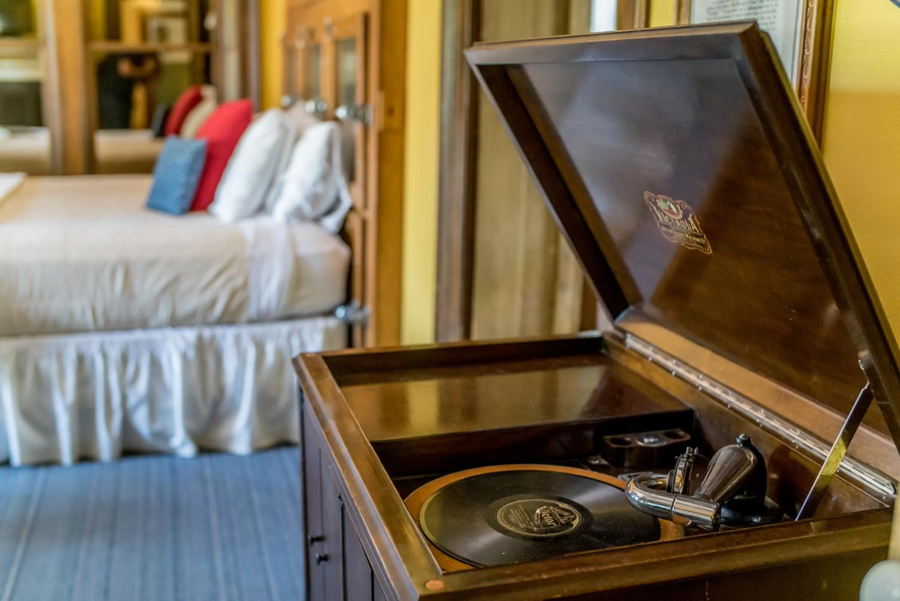 Decorative detail, Bed in The Mulberry Inn -An Historic Bed and Breakfast