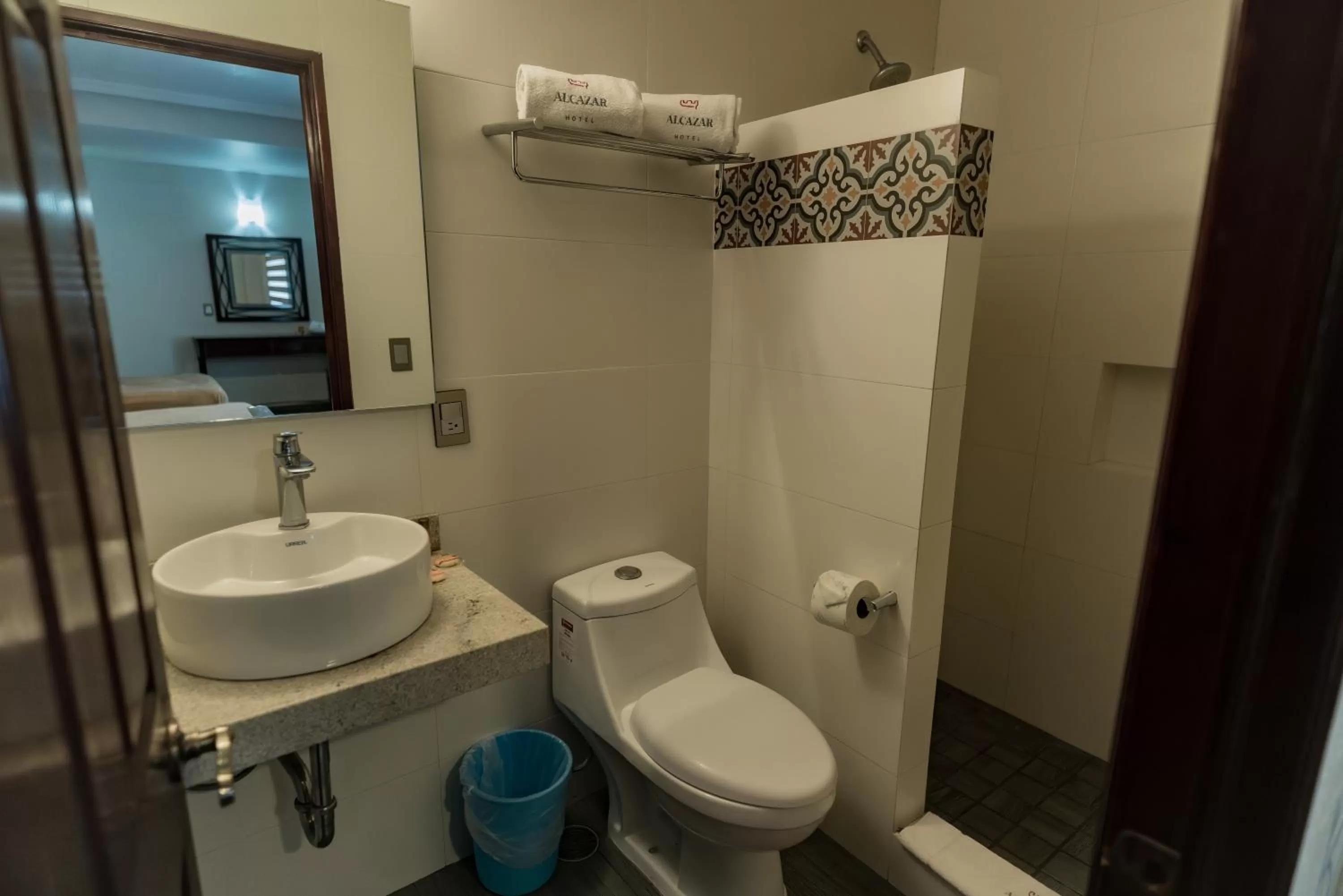 Bathroom in Hotel Alcazar - Guadalajara Centro Historico