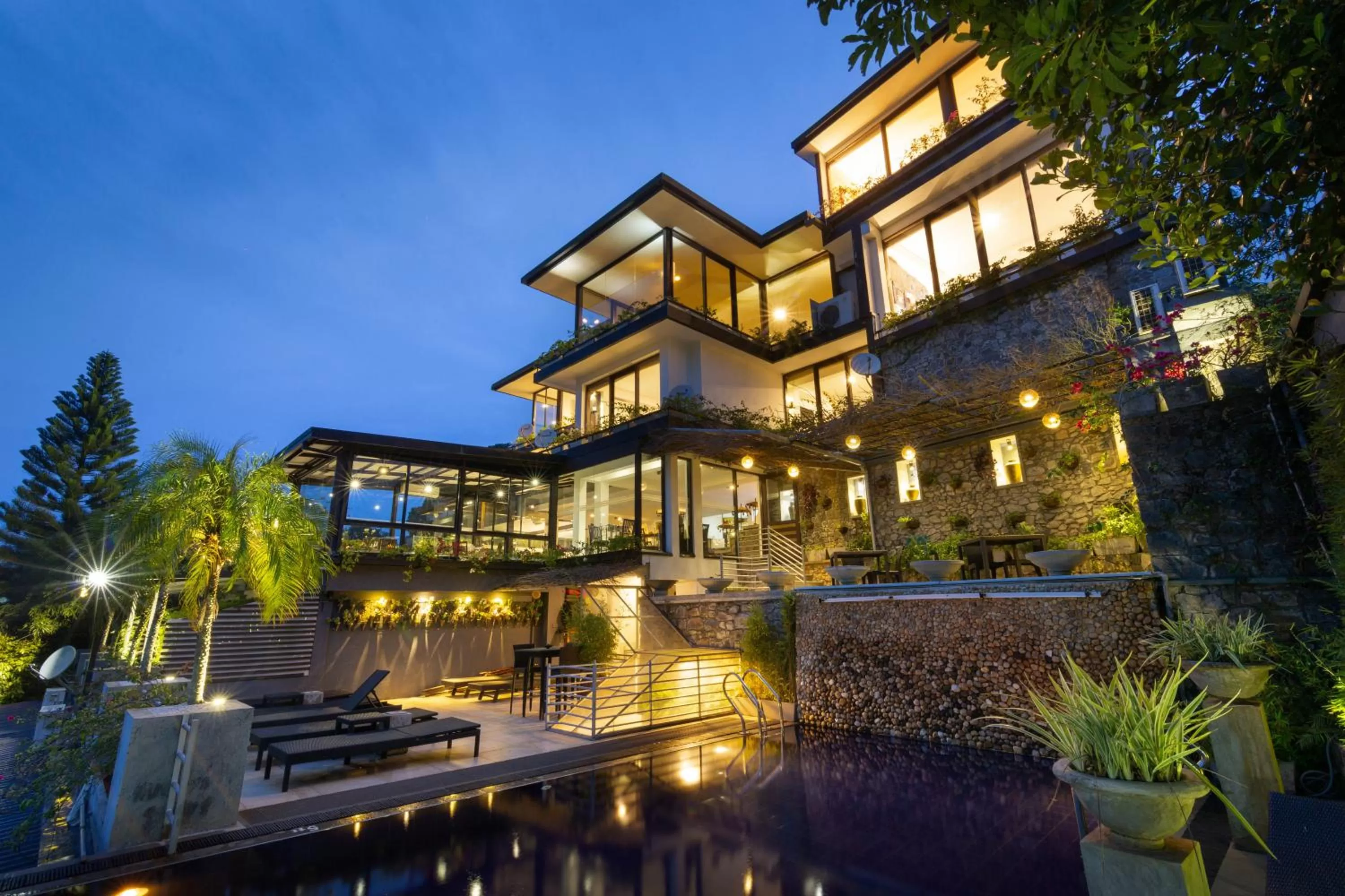 Property building in The Theva Residency