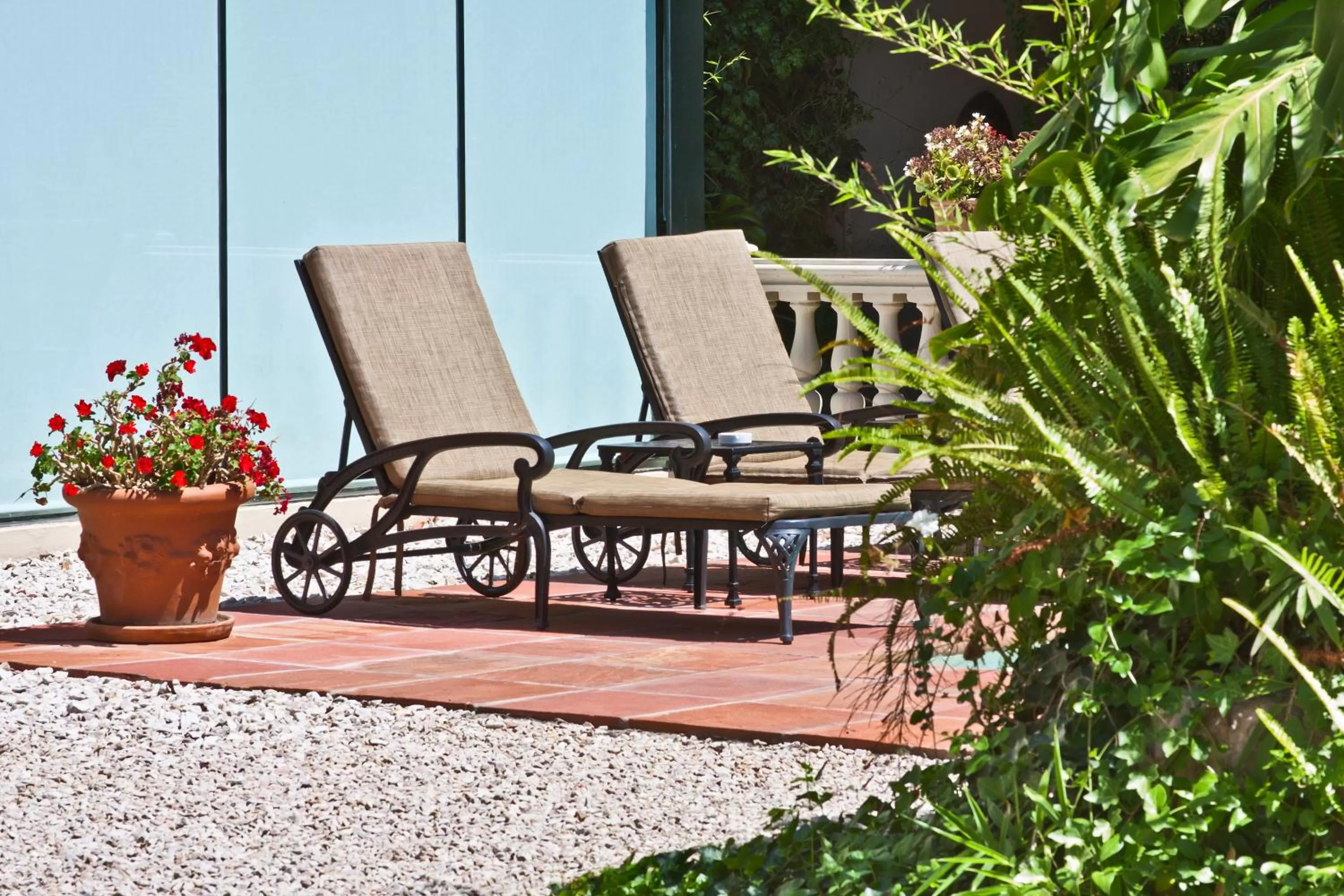 Seating area in Hotel del Casco