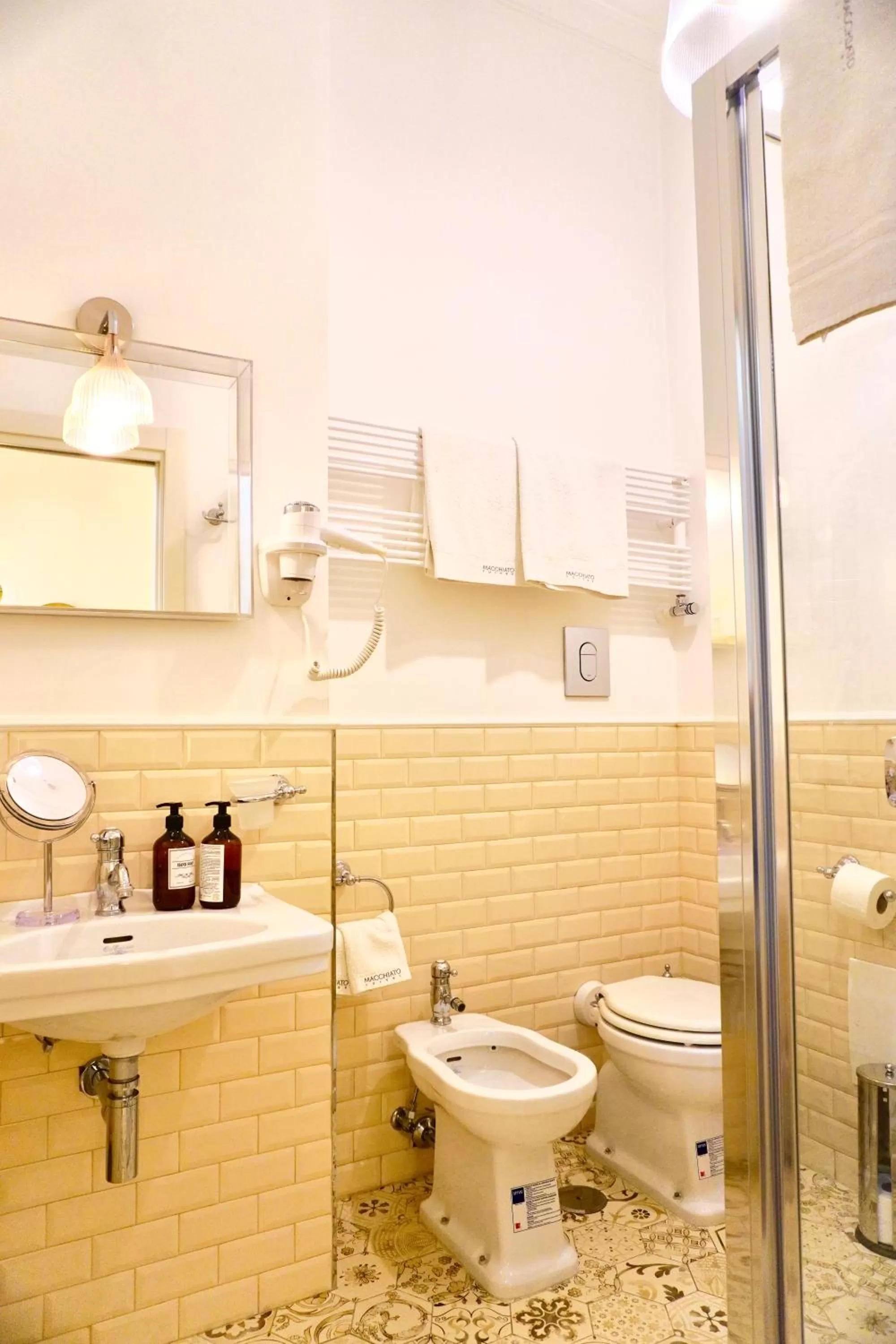 Shower in Macchiato Suites Boutique Guest House