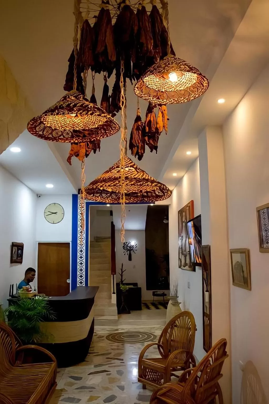 Living room in Hotel Iraka Zenu