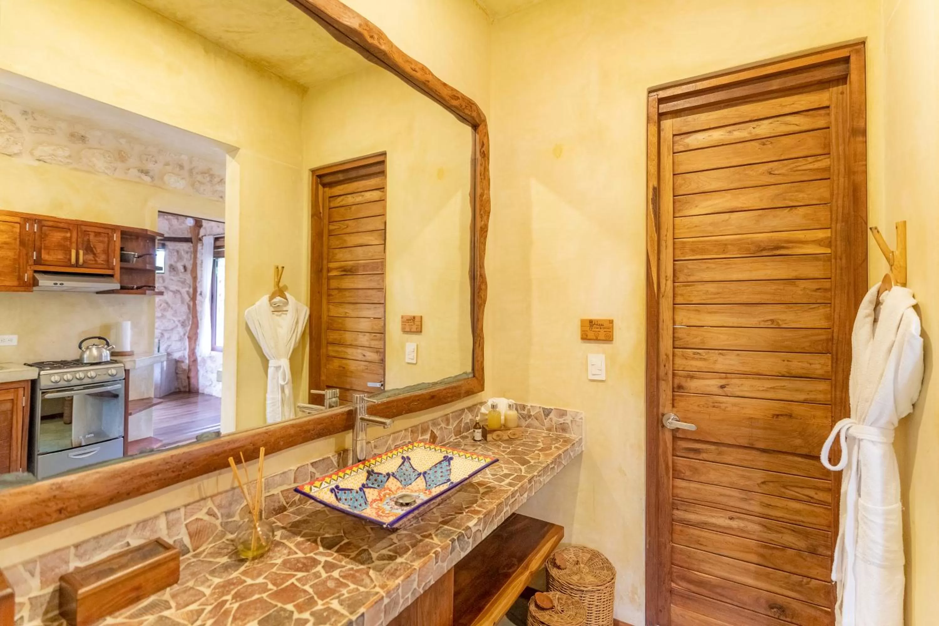 Bathroom in Alaya Tulum by Ahau Collection